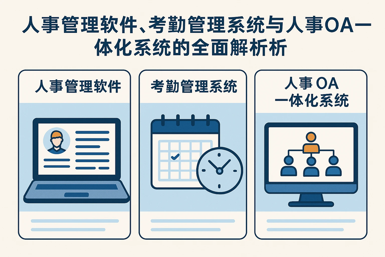 人事管理软件、考勤管理系统与人事OA一体化系统的全面解析