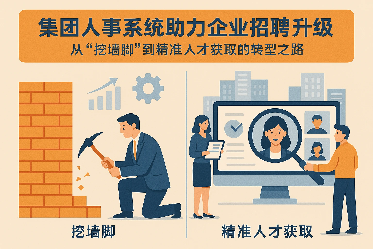 集团人事系统助力企业招聘升级：从“挖墙脚”到精准人才获取的转型之路