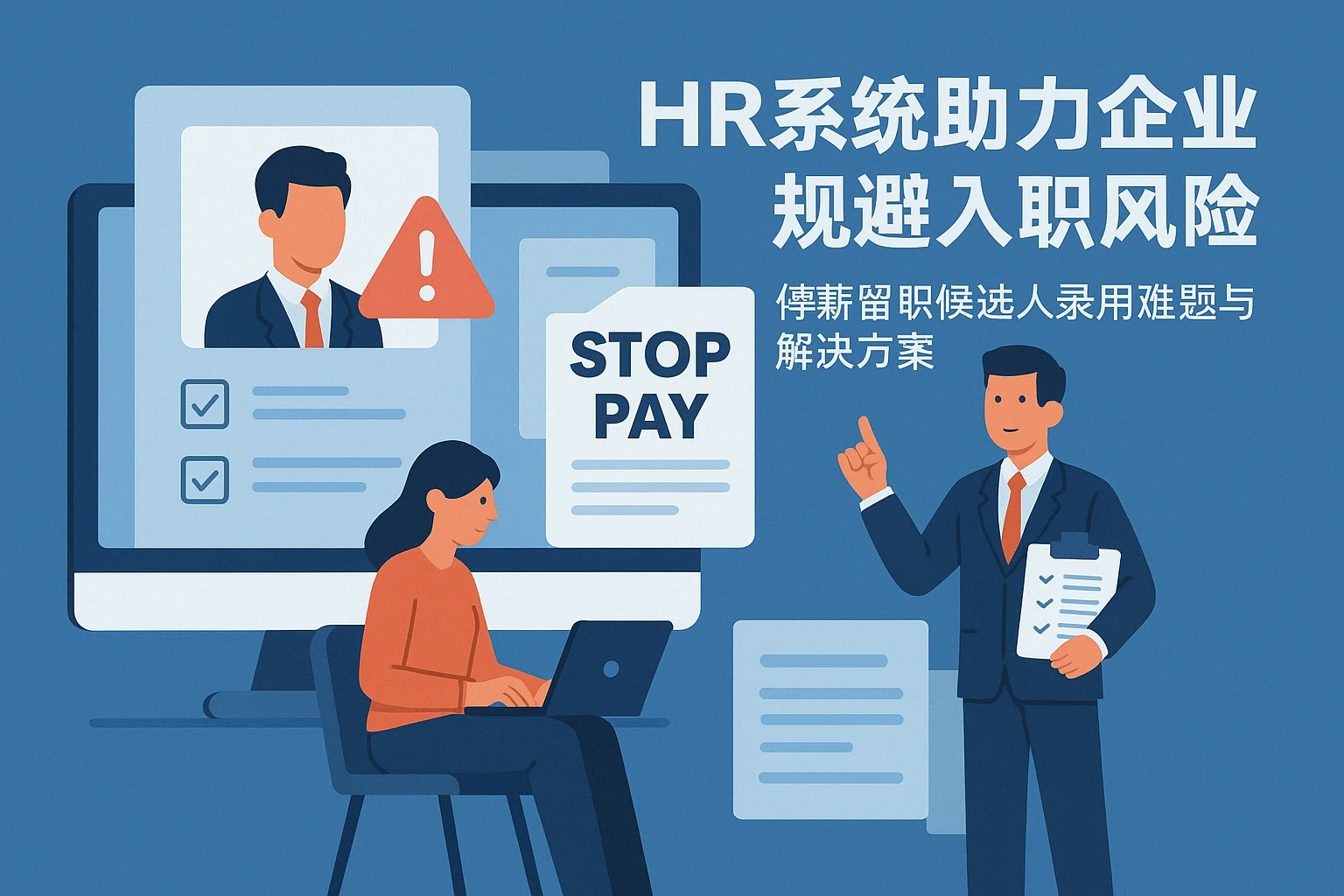 HR系统助力企业规避入职风险:停薪留职候选人录用难题与解决方案