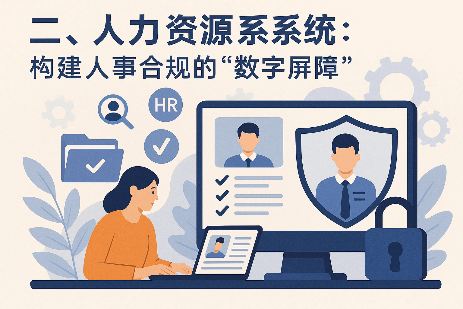 二、人力资源系统：构建人事合规的“数字屏障”