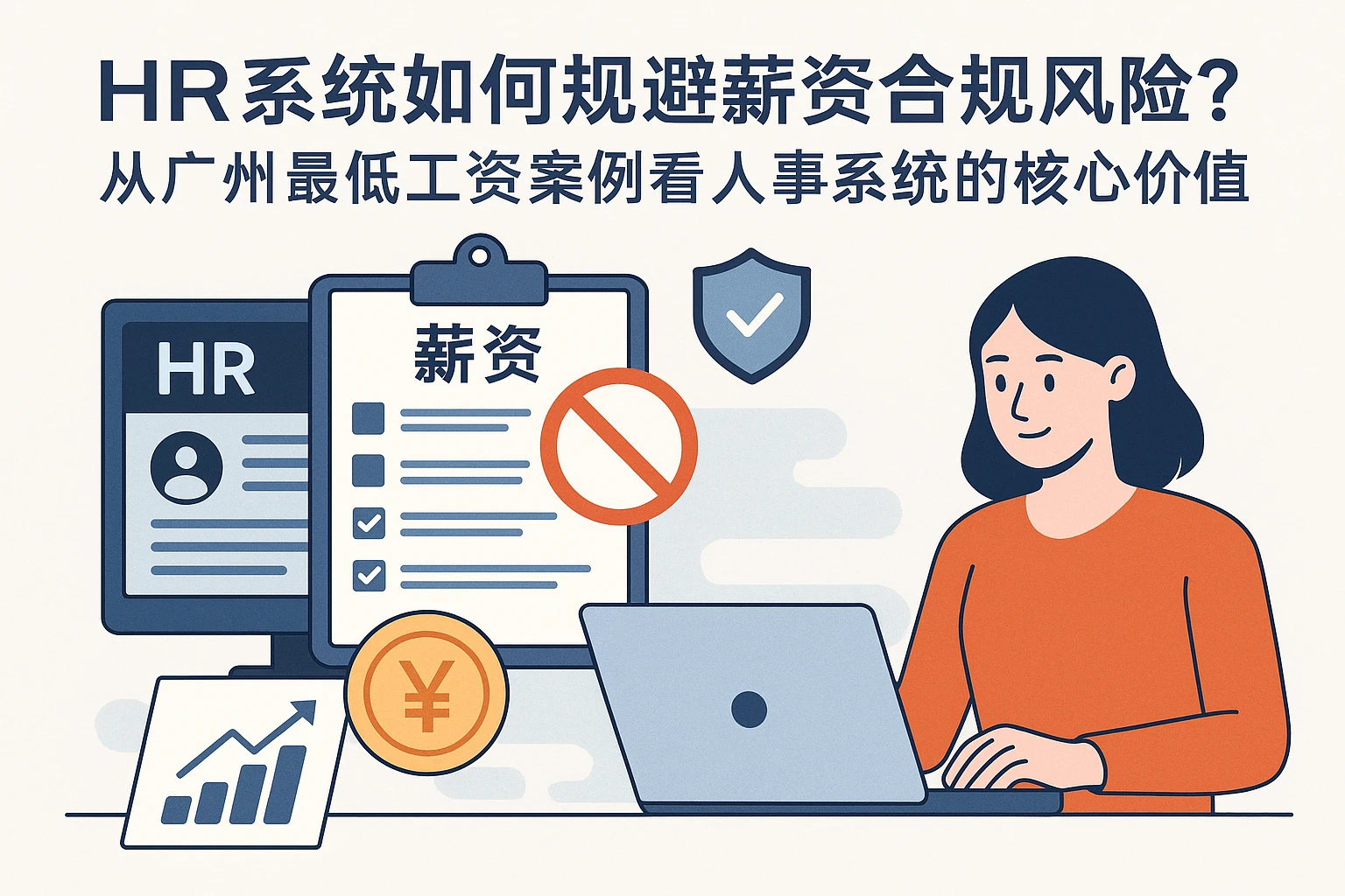 HR系统如何规避薪资合规风险？从广州最低工资案例看人事系统的核心价值