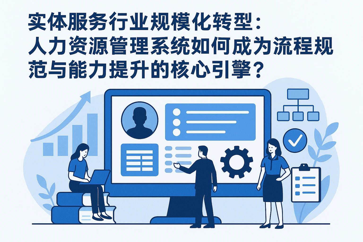 实体服务行业规模化转型：人力资源管理系统如何成为流程规范与能力提升的核心引擎？