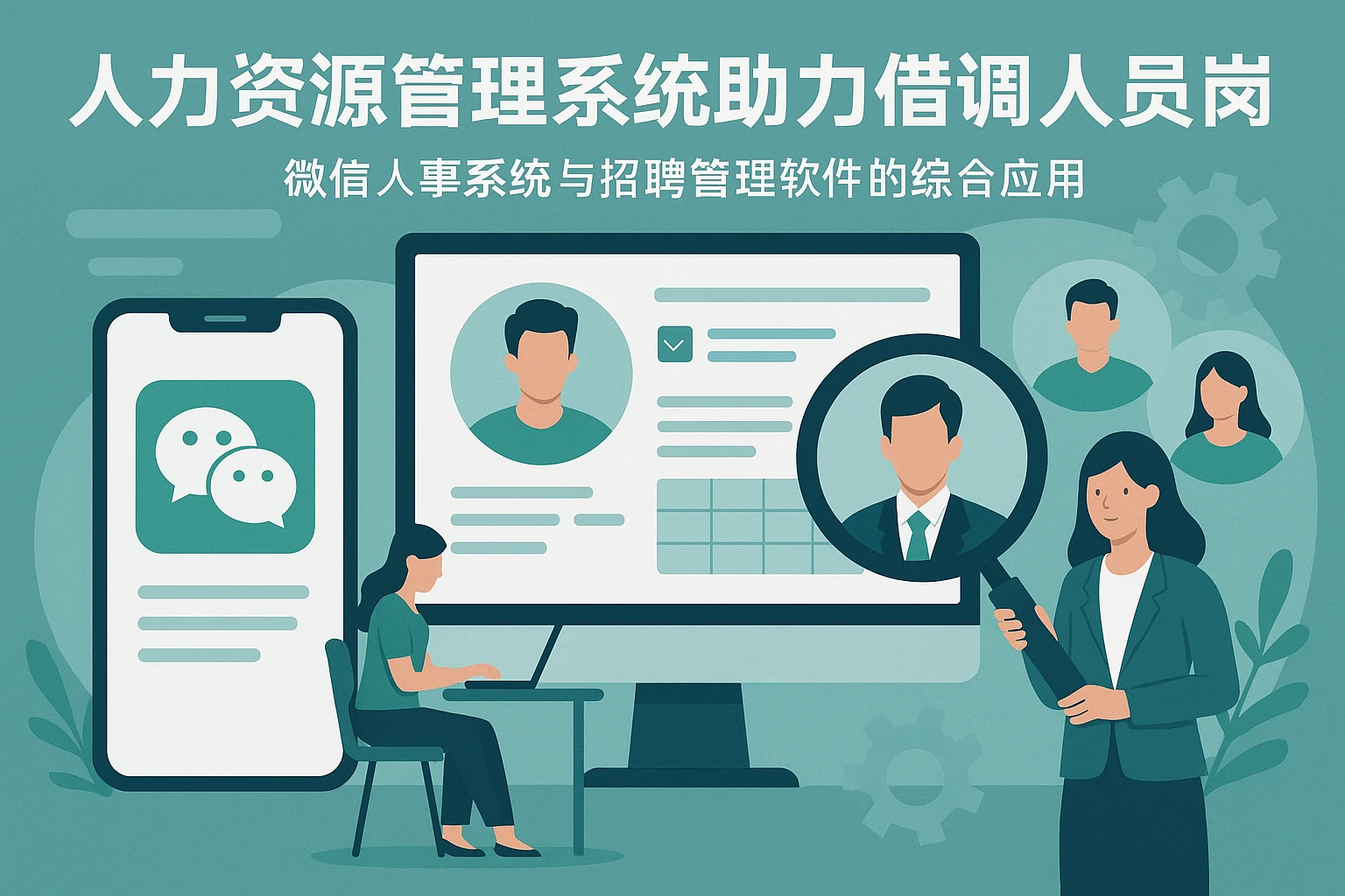人力资源管理系统助力借调人员归岗难题：微信人事系统与招聘管理软件的综合应用