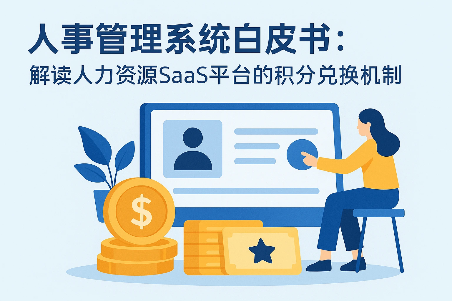 人事管理系统白皮书:解读人力资源SaaS平台的积分兑换机制