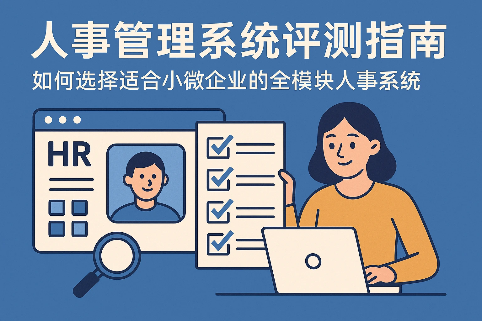 人事管理系统评测指南:如何选择适合小微企业的全模块人事系统