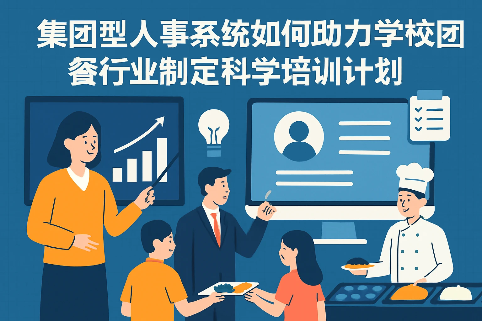 集团型人事系统如何助力学校团餐行业制定科学培训计划