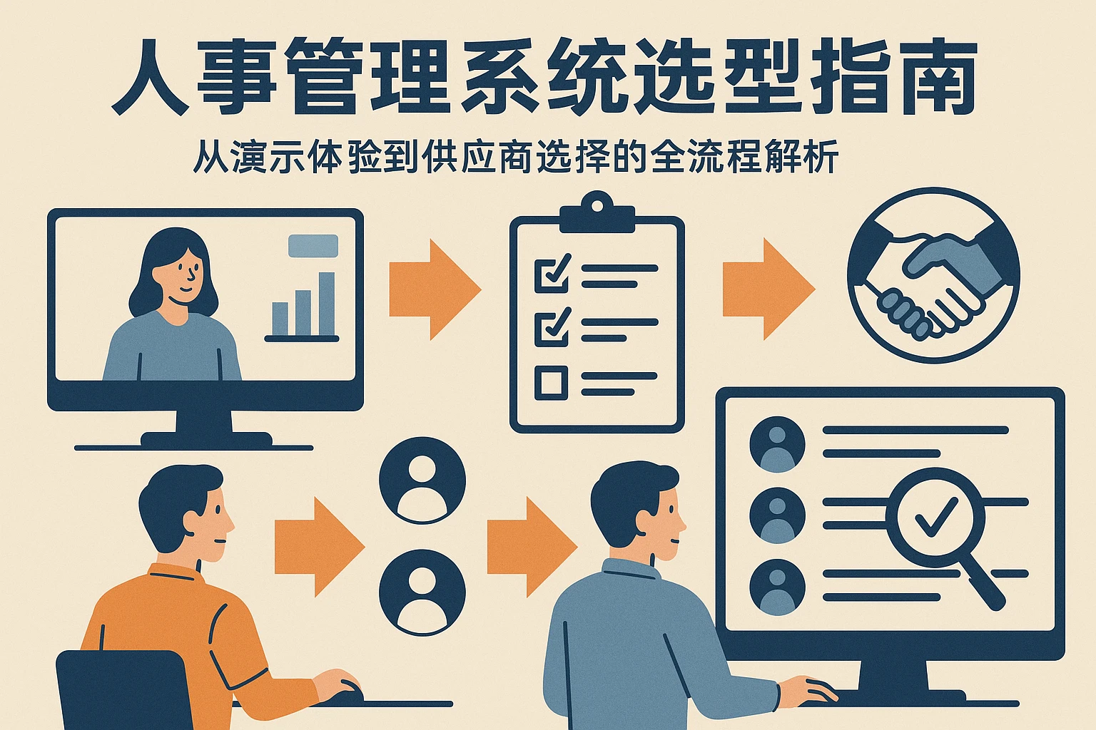 人事管理系统选型指南：从演示体验到供应商选择的全流程解析