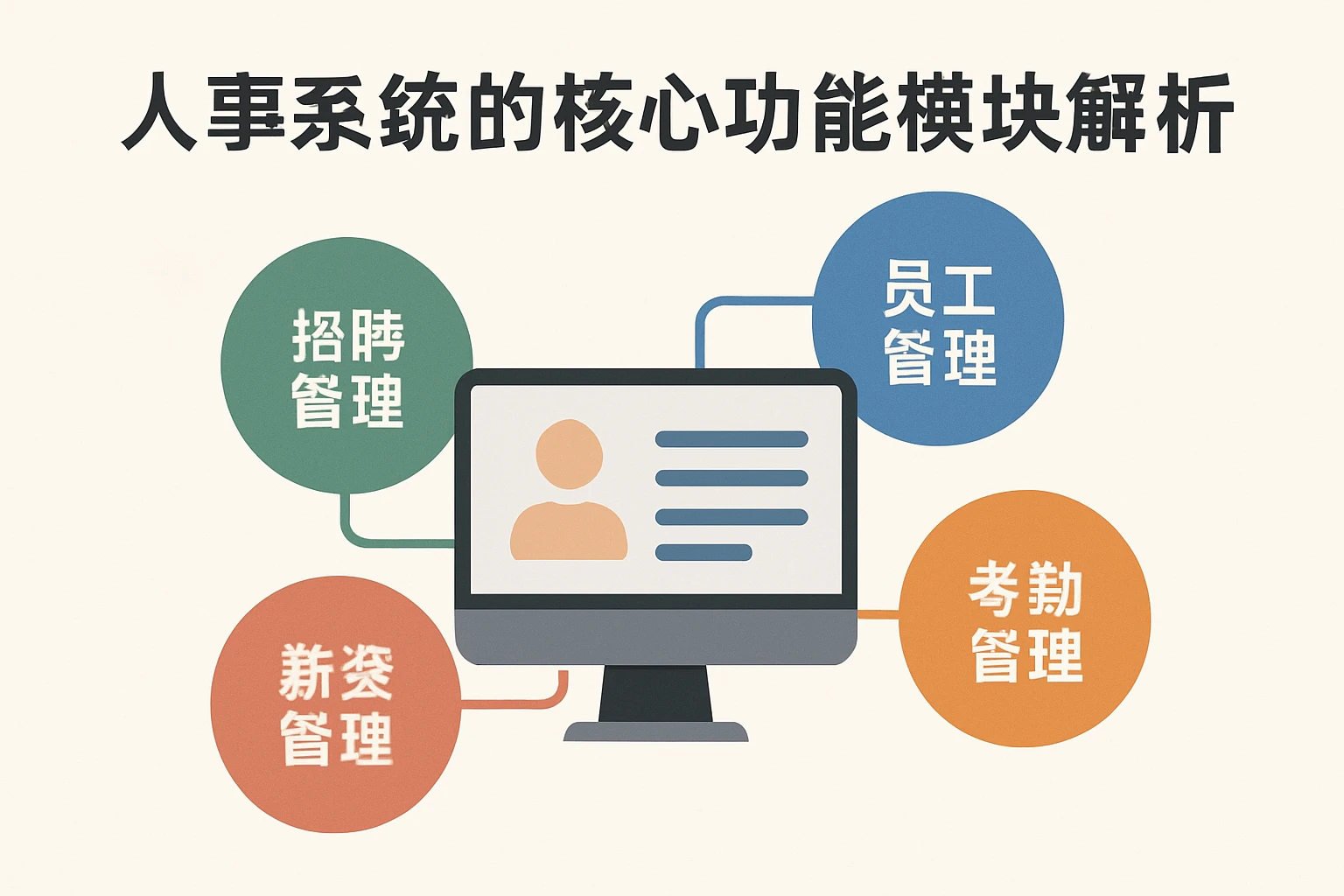 人事系统的核心功能模块解析