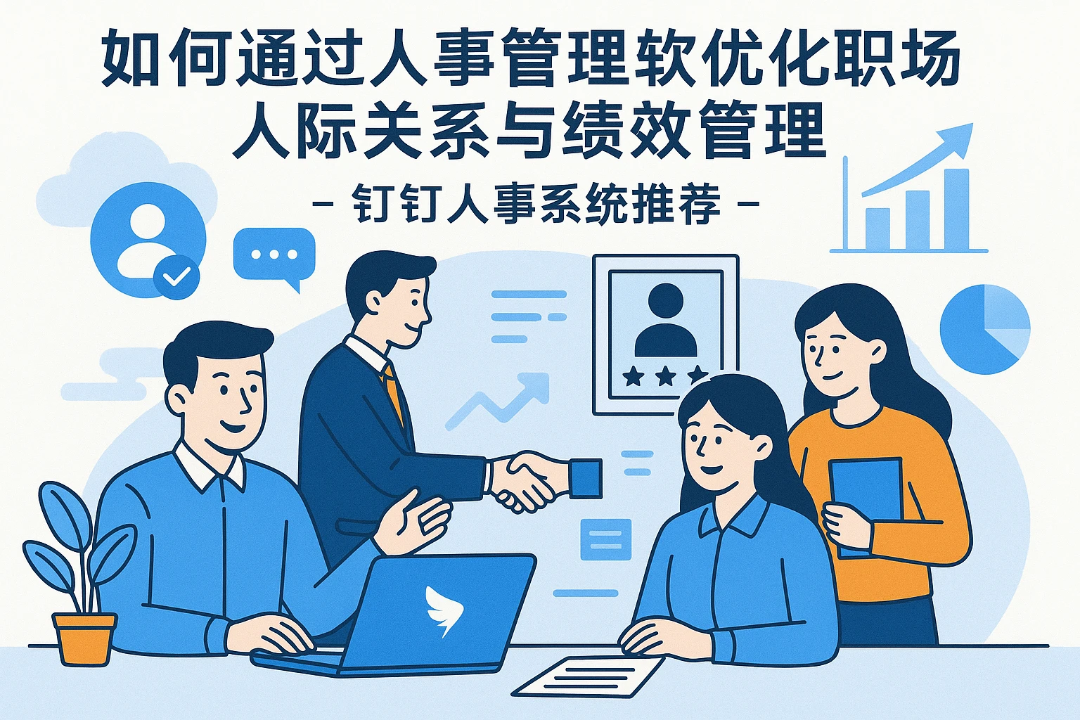 如何通过人事管理软件优化职场人际关系与绩效管理 - 钉钉人事系统推荐