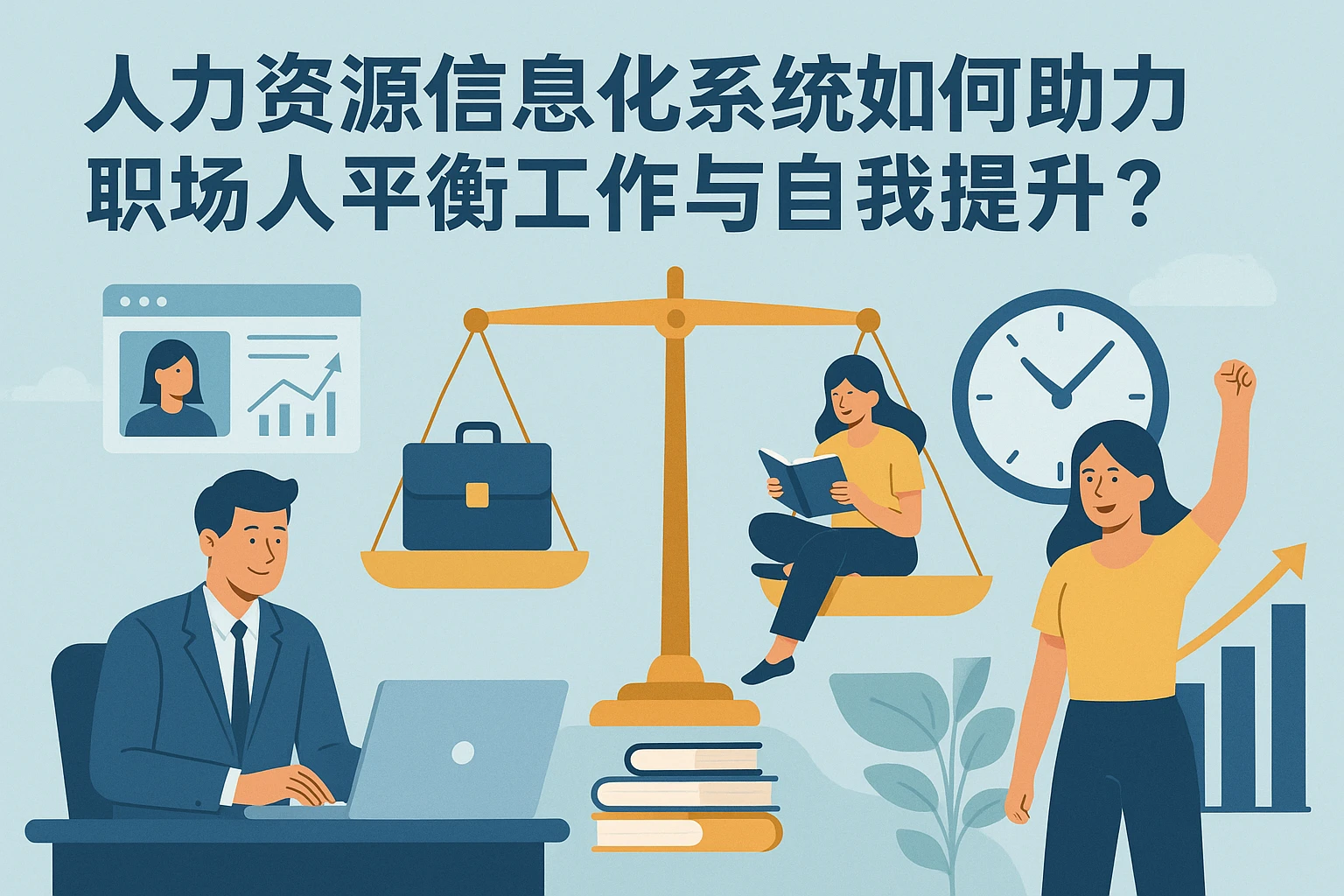 人力资源信息化系统如何助力职场人平衡工作与自我提升?