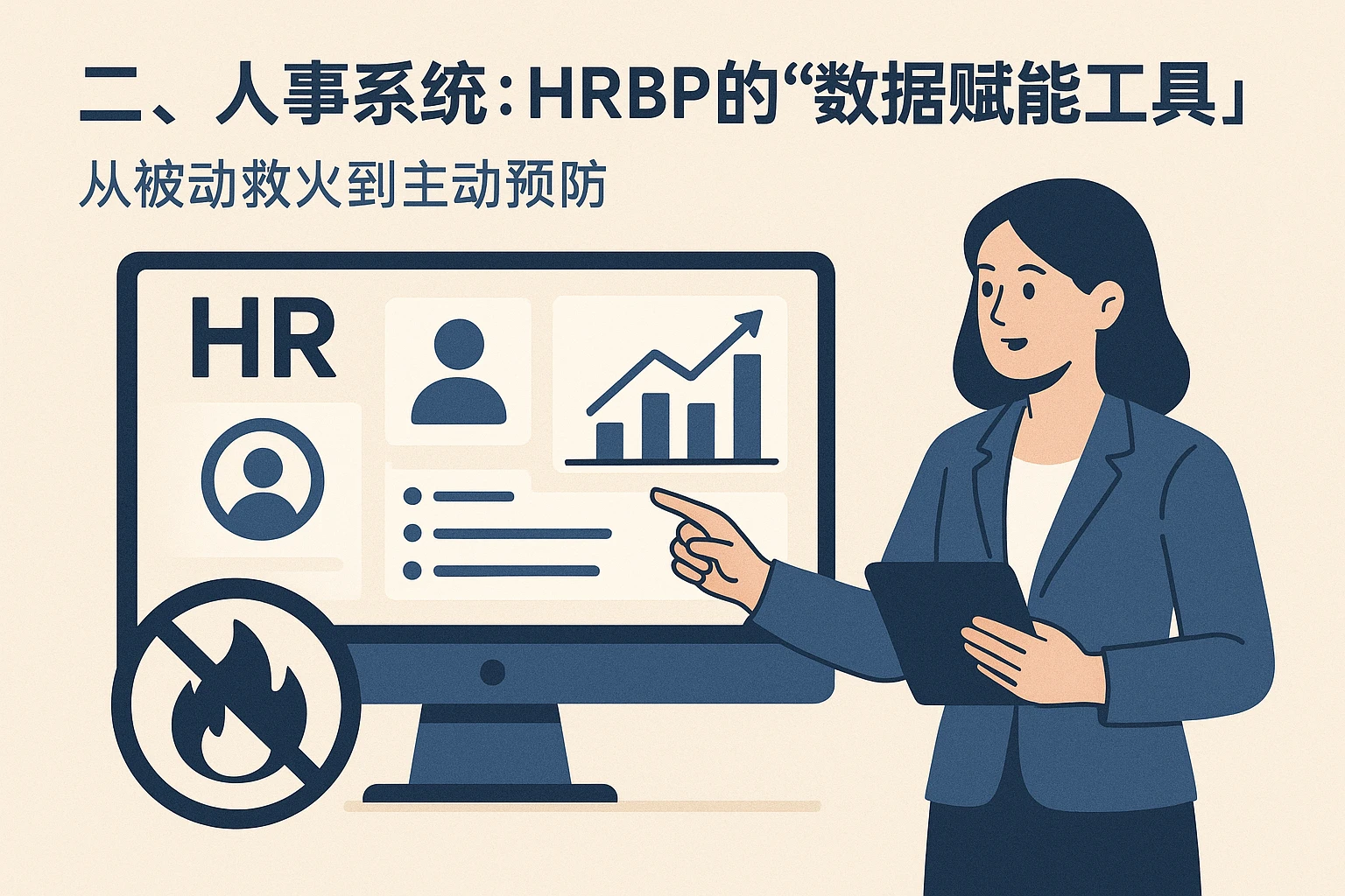 二、人事系统：HRBP的“数据赋能工具”，从被动救火到主动预防