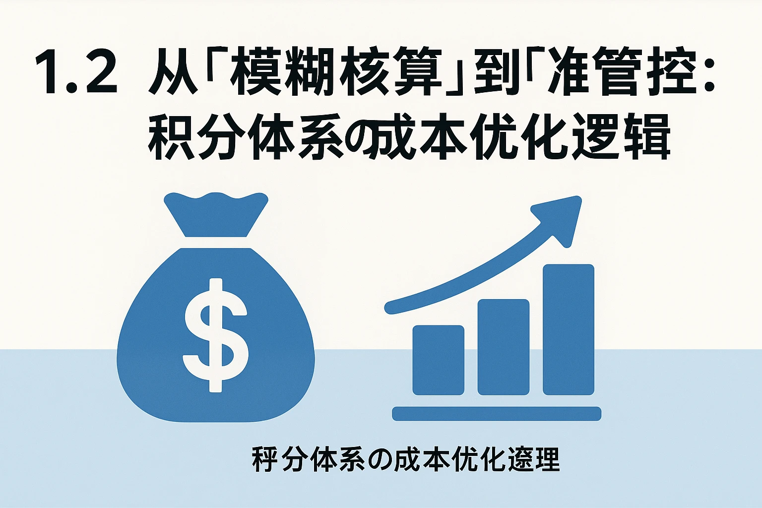 1.2 从“模糊核算”到“精准管控”:积分体系的成本优化逻辑