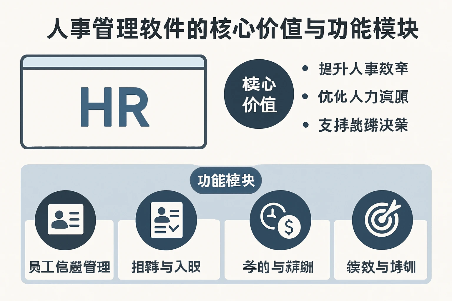 人事管理软件的核心价值与功能模块