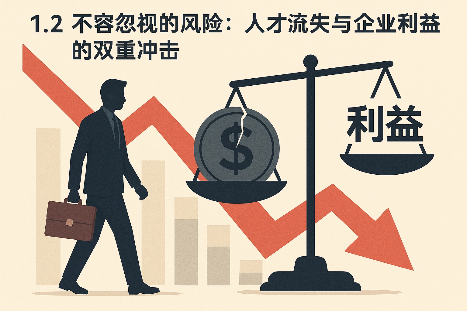 1.2 不容忽视的风险:人才流失与企业利益的双重冲击