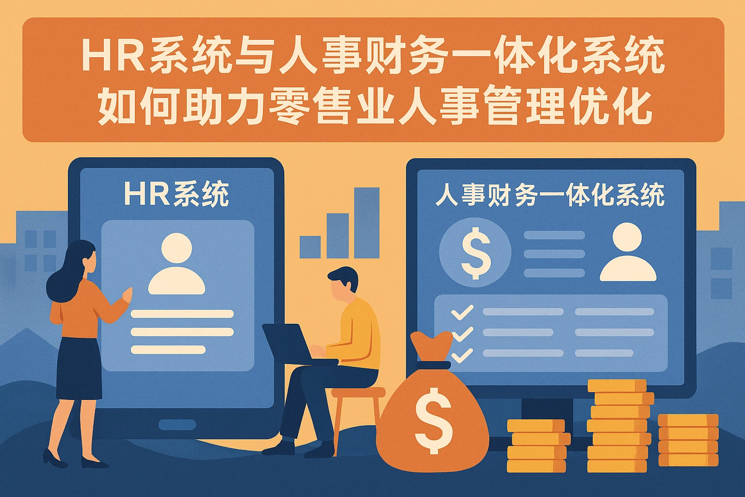 HR系统与人事财务一体化系统如何助力零售业人事管理优化