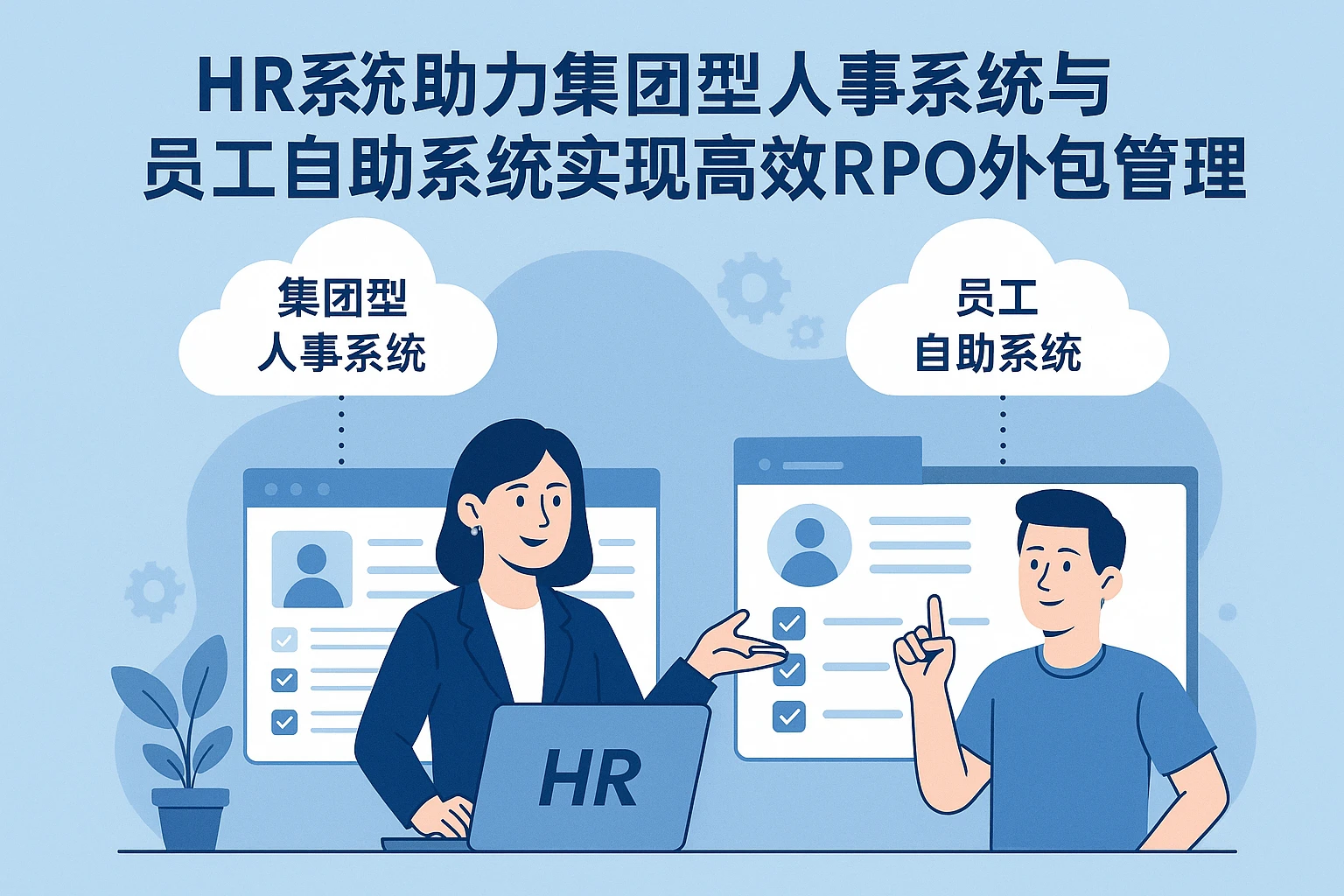 HR系统助力集团型人事系统与员工自助系统实现高效RPO外包管理