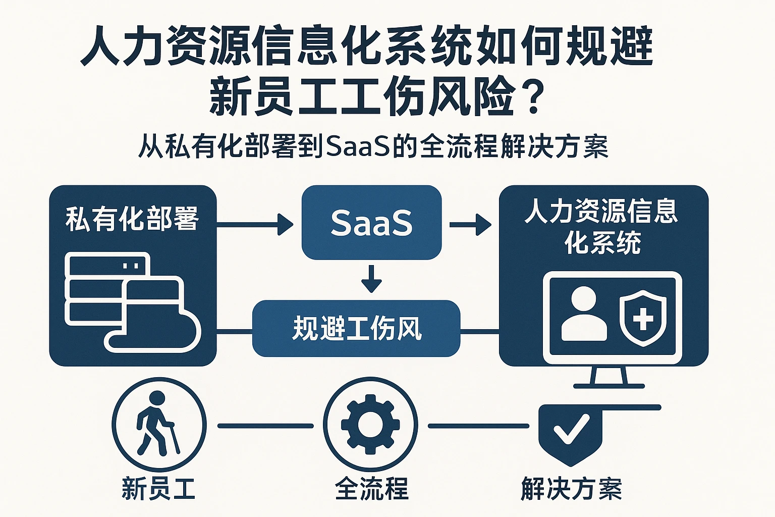 人力资源信息化系统如何规避新员工工伤风险？从私有化部署到SaaS的全流程解决方案