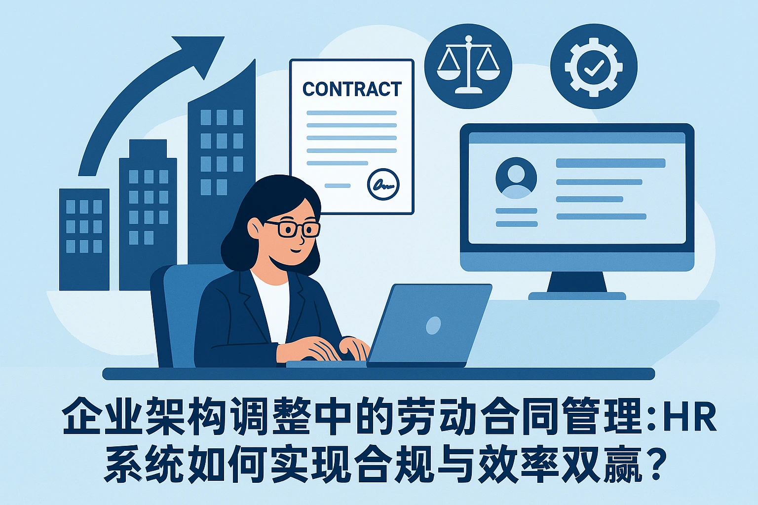 企业架构调整中的劳动合同管理：HR系统如何实现合规与效率双赢？