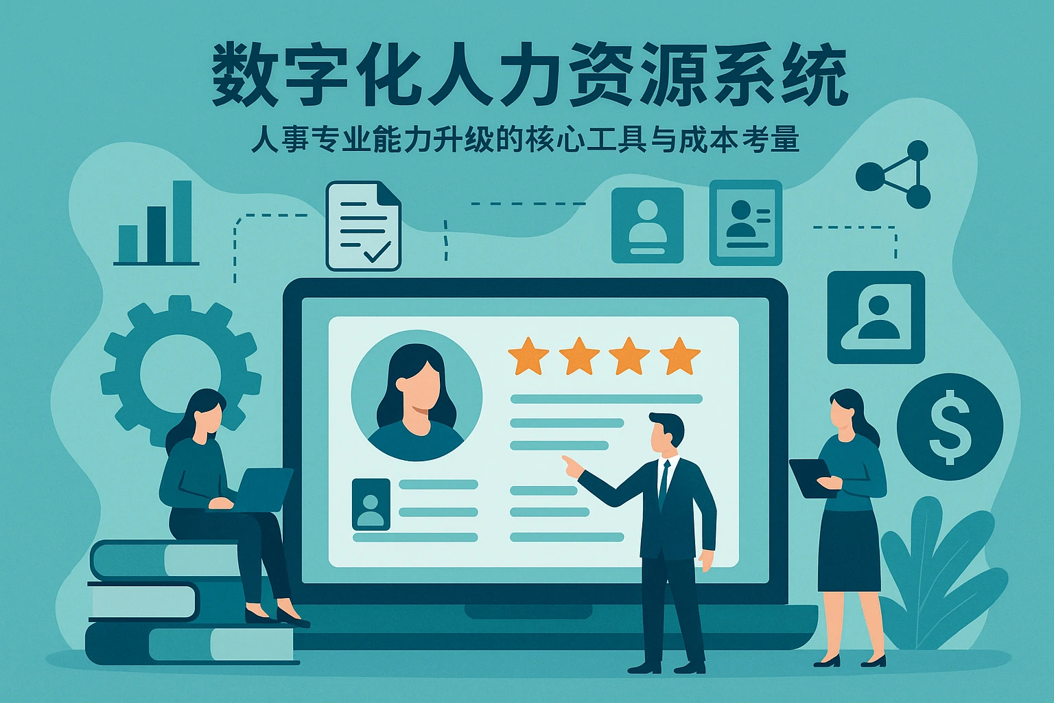 数字化人力资源系统:人事专业能力升级的核心工具与成本考量