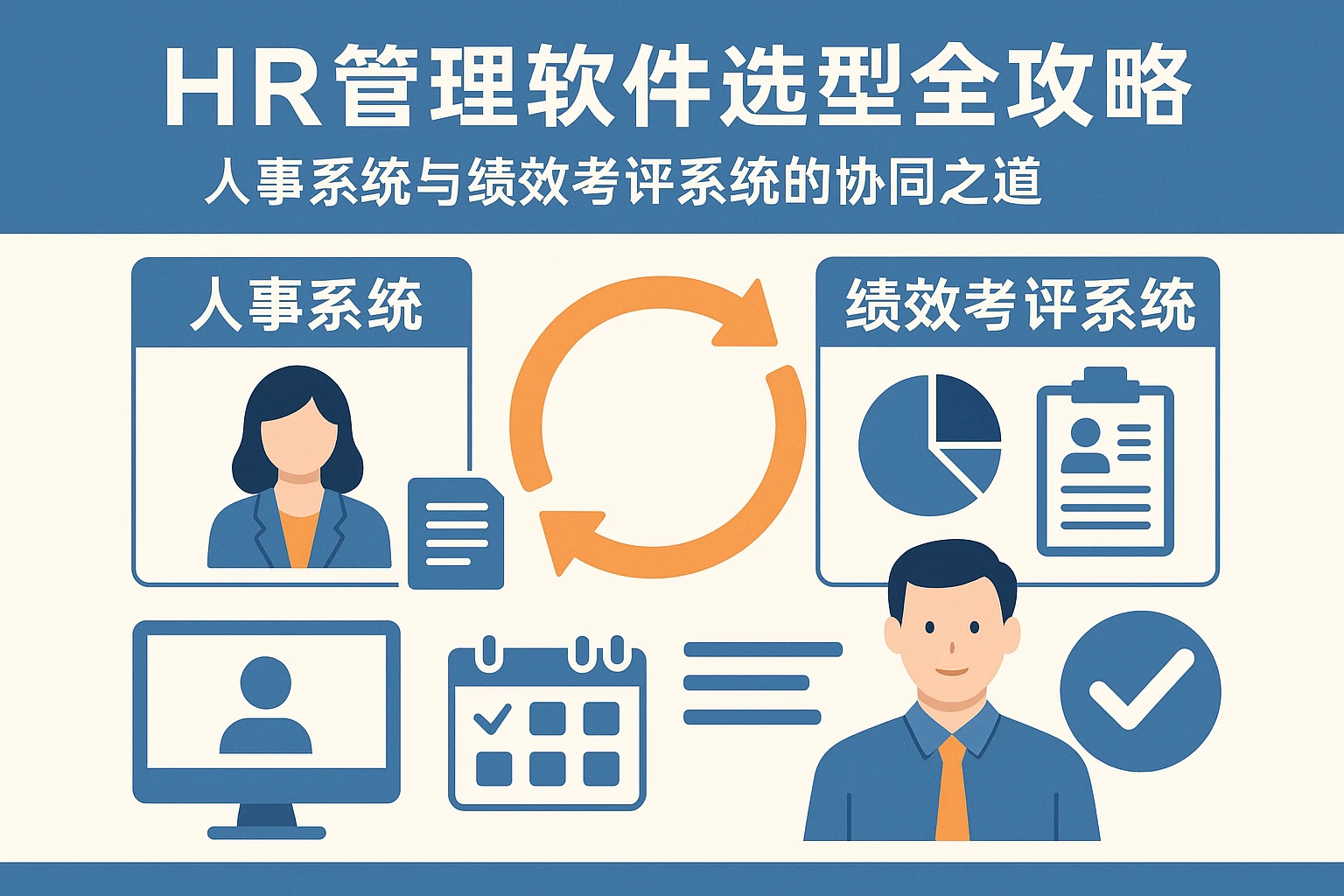 HR管理软件选型全攻略：人事系统与绩效考评系统的协同之道