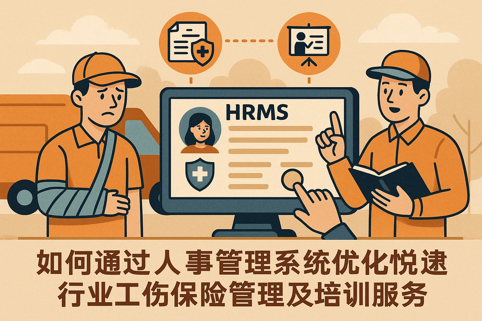 如何通过人事管理系统优化快递行业工伤保险管理及培训服务