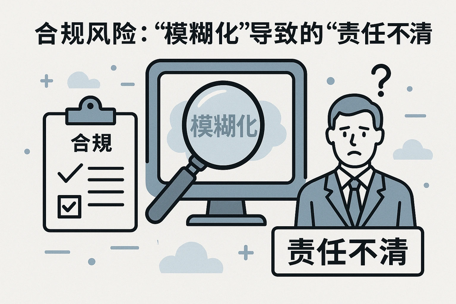 2. 合规风险：“模糊化”导致的“责任不清”
