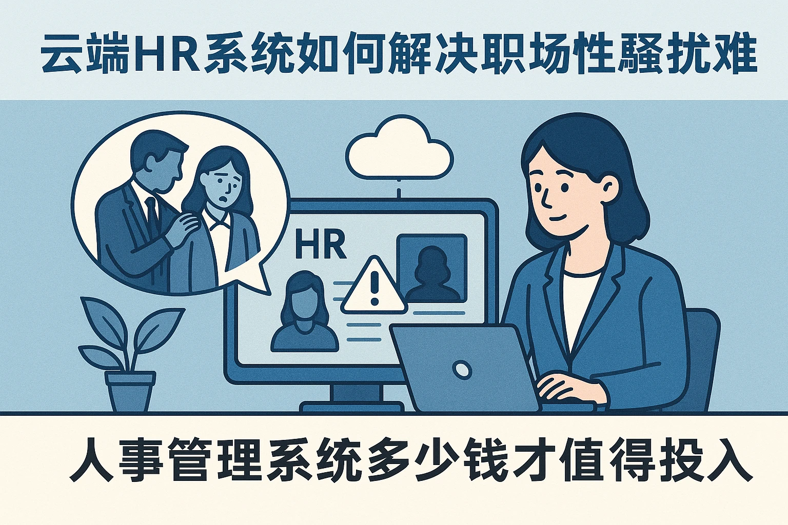 云端HR系统如何解决职场性骚扰难题——人事管理系统多少钱才值得投入
