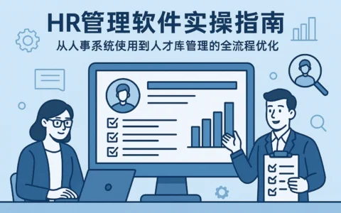 HR管理软件实操指南：从人事系统使用到人才库管理的全流程优化