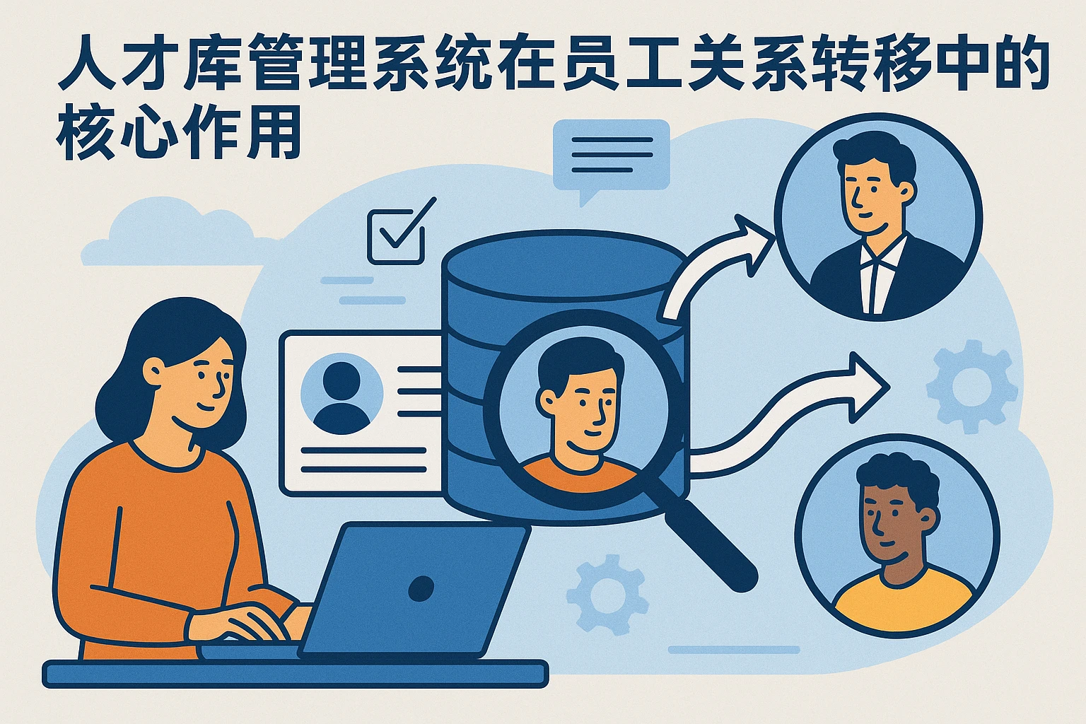 人才库管理系统在员工关系转移中的核心作用