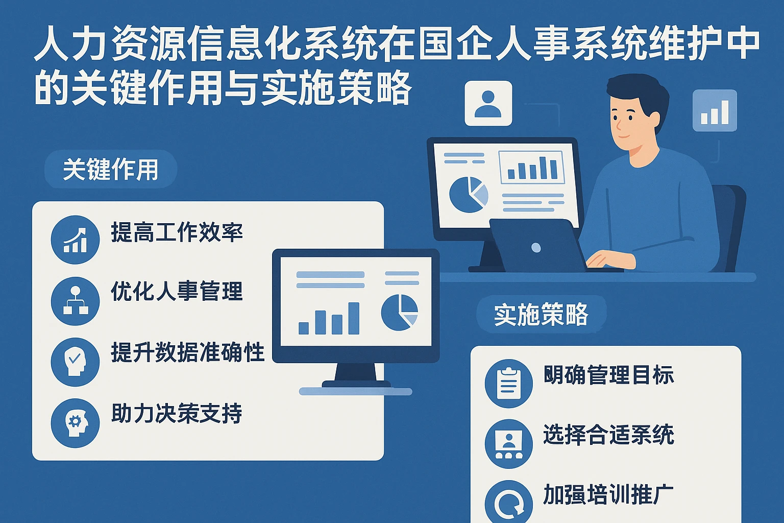 人力资源信息化系统在国企人事系统维护中的关键作用与实施策略