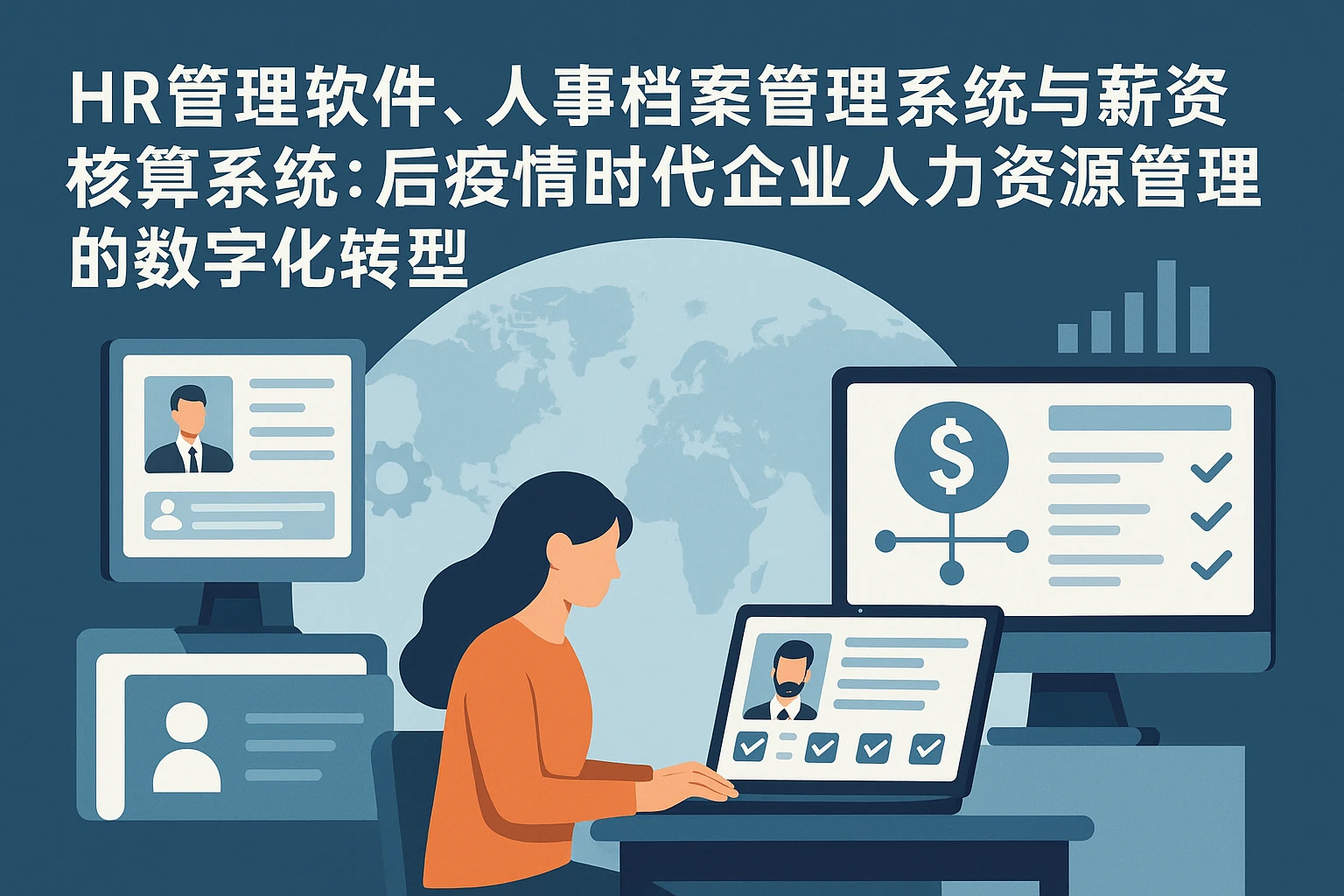 HR管理软件、人事档案管理系统与薪资核算系统:后疫情时代企业人力资源管理的数字化转型