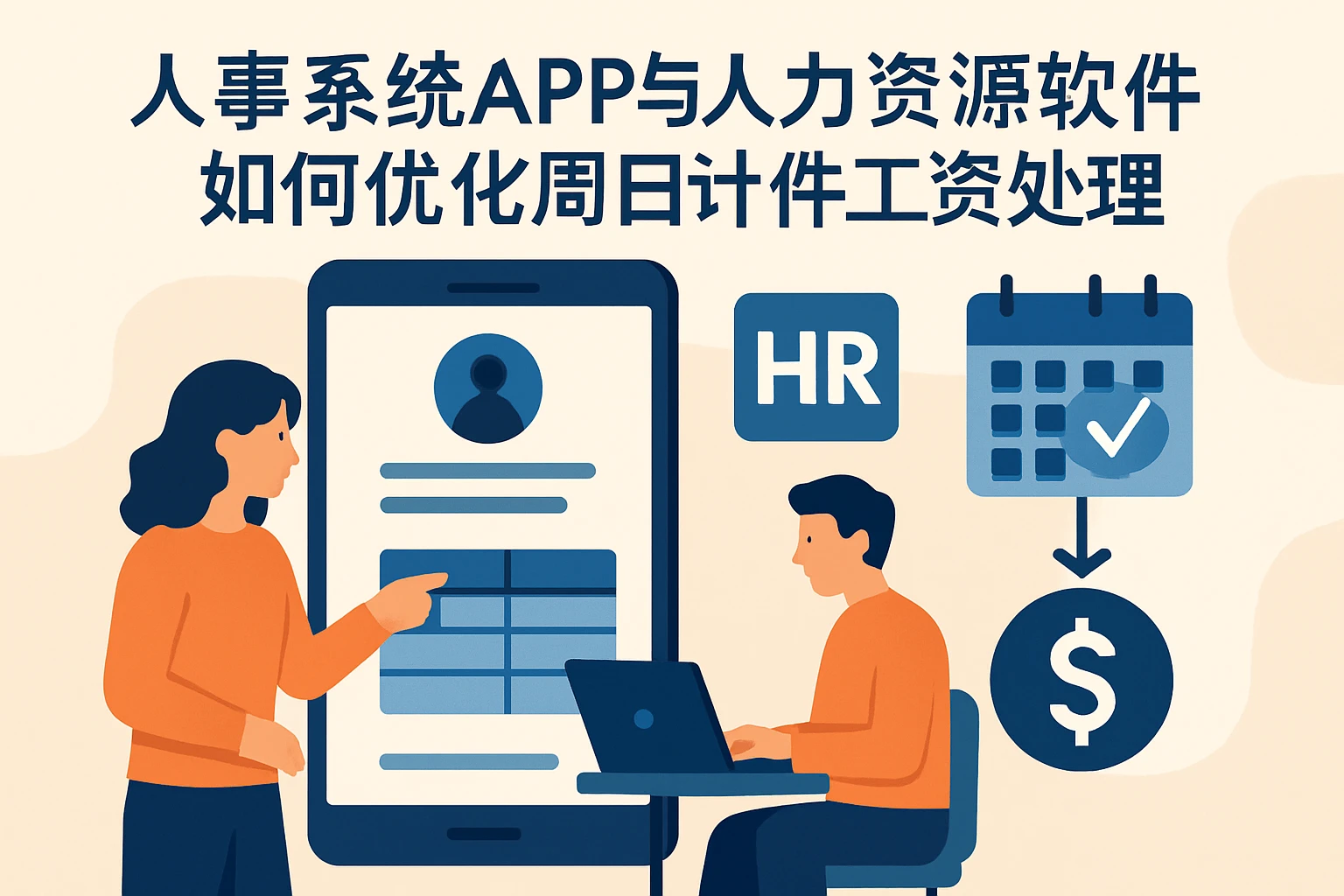 人事系统APP与人力资源软件如何优化周日计件工资处理