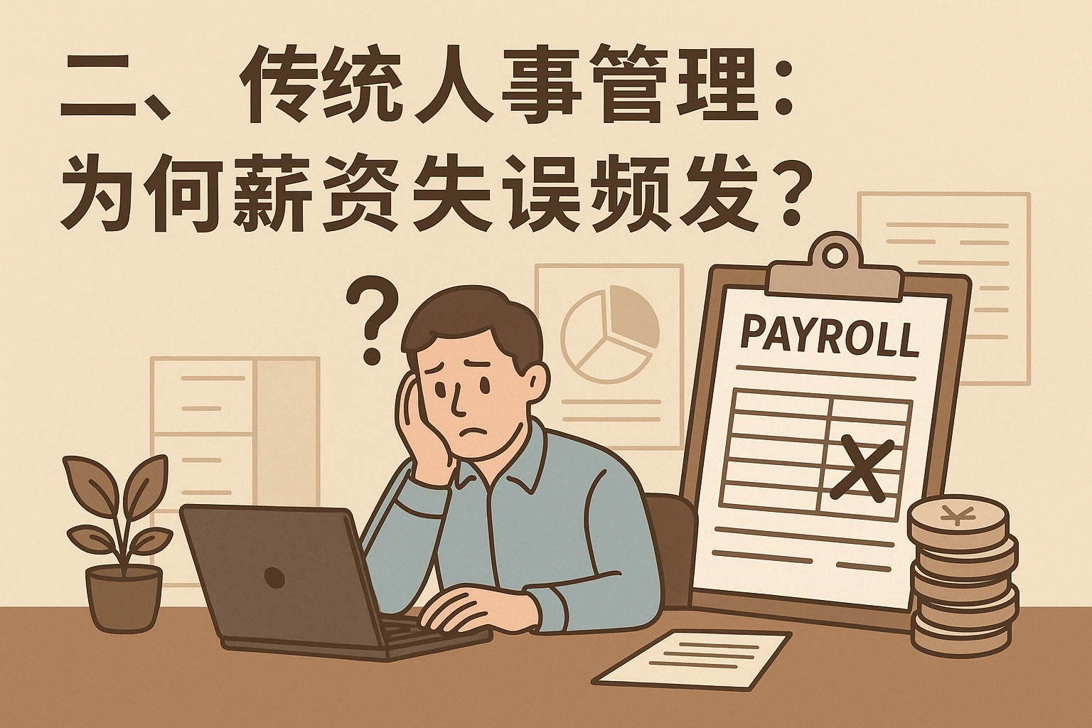 二、传统人事管理：为何薪资失误频发？