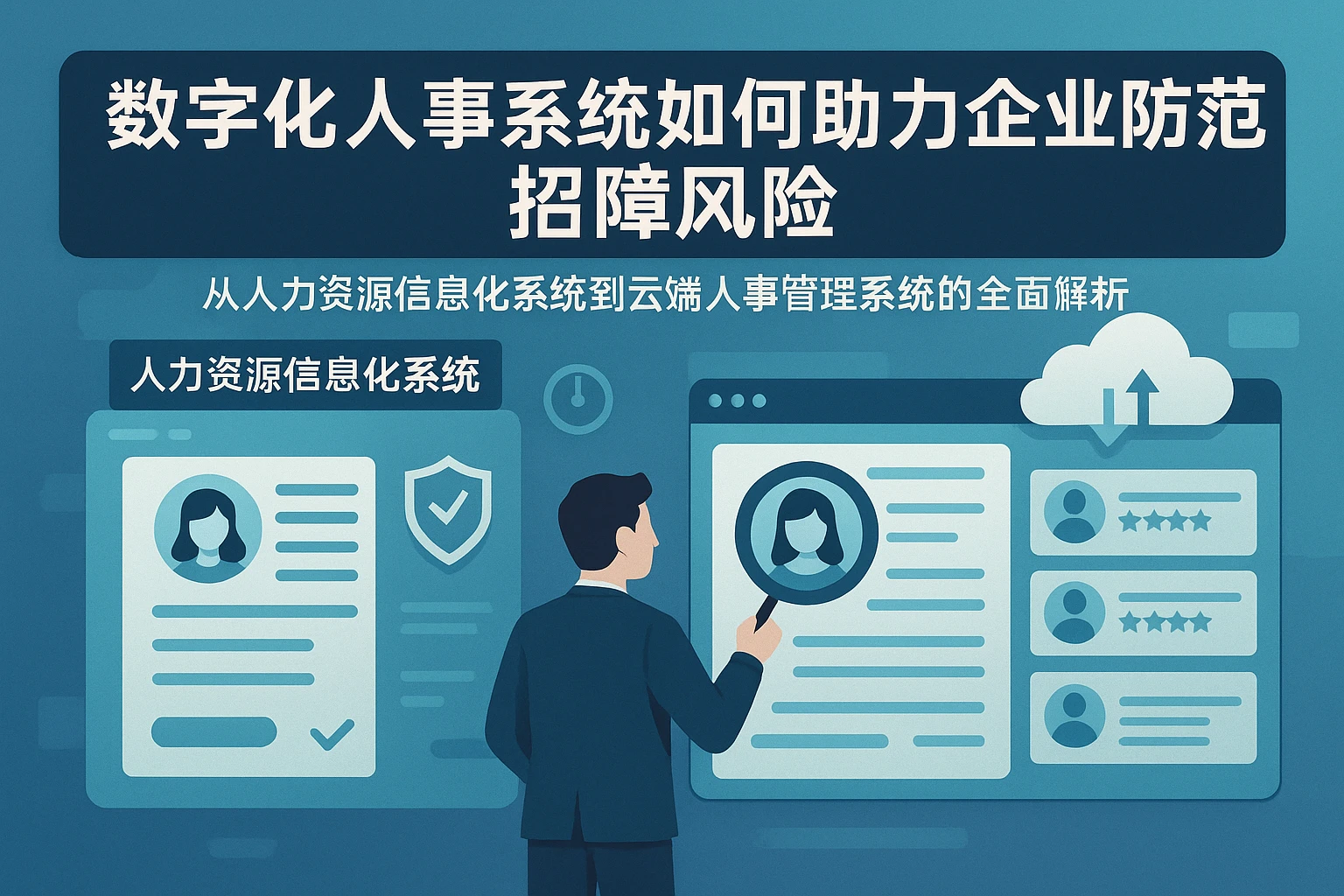 数字化人事系统如何助力企业防范招聘风险:从人力资源信息化系统到云端人事管理系统的全面解析
