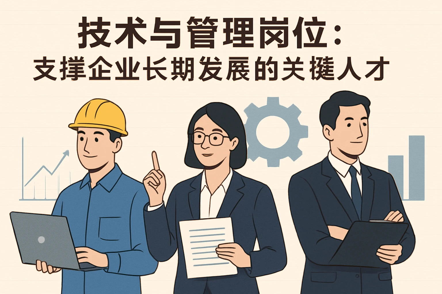 2. 技术与管理岗位：支撑企业长期发展的关键人才