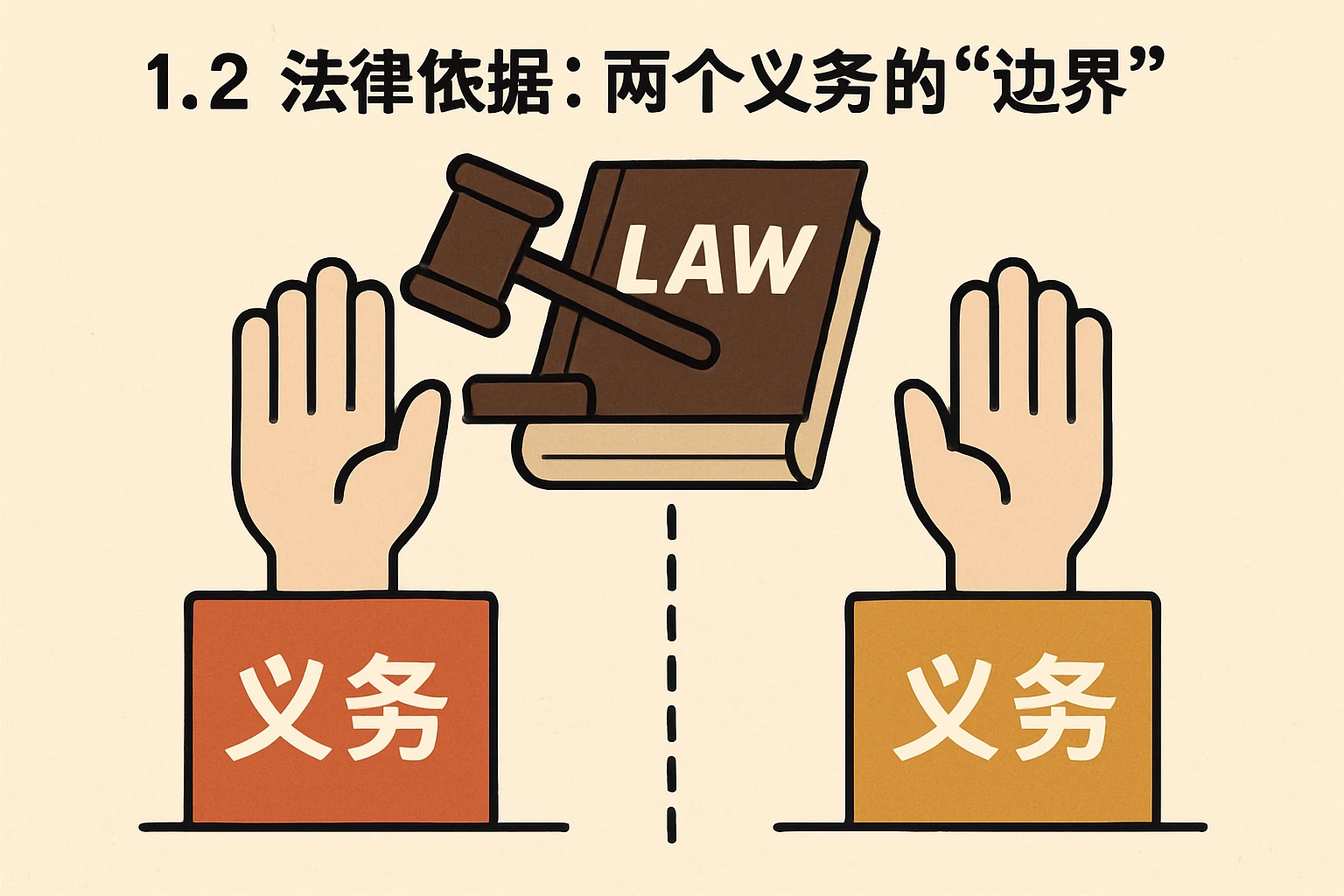 1.2 法律依据:两个义务的“边界”