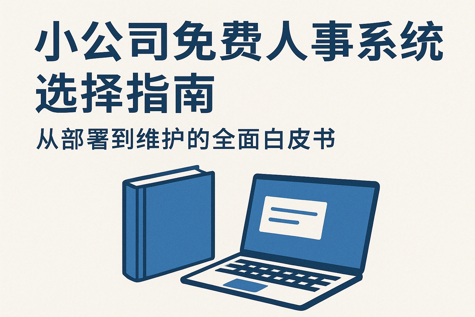 小公司免费人事系统选择指南：从部署到维护的全面白皮书
