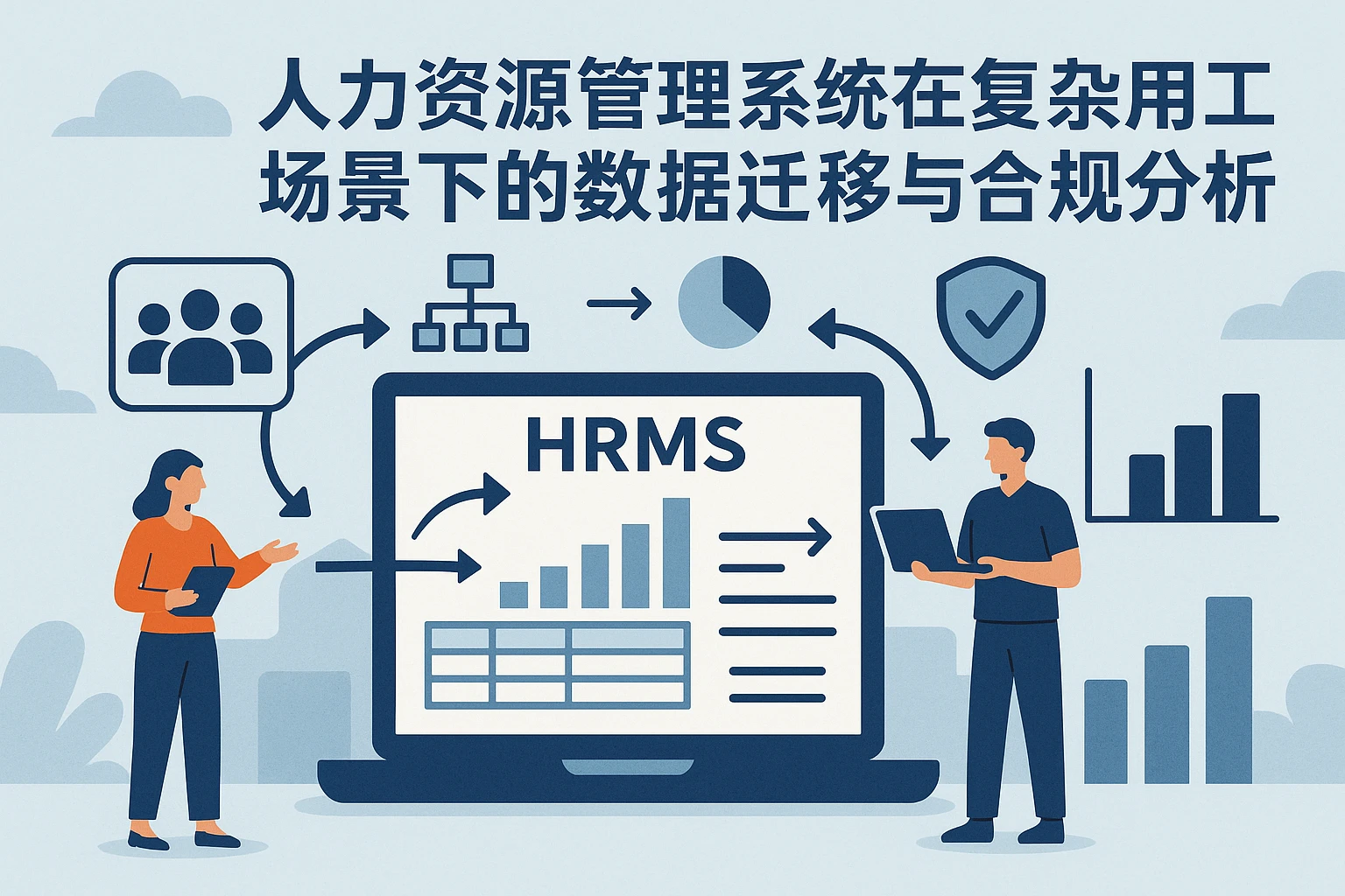 人力资源管理系统在复杂用工场景下的数据迁移与合规分析