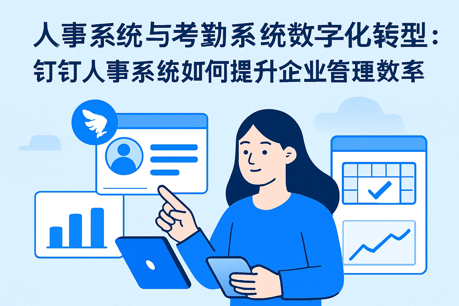 人事系统与考勤系统的数字化转型:钉钉人事系统如何提升企业管理效率