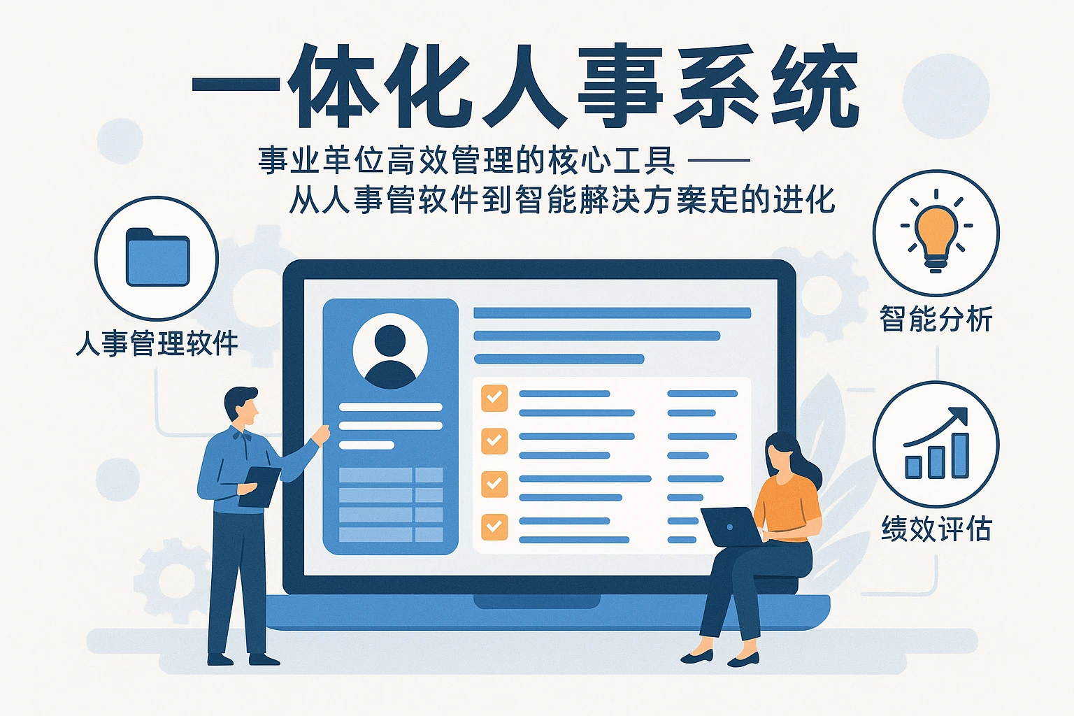 一体化人事系统:事业单位高效管理的核心工具——从人事管理软件到智能解决方案的进化