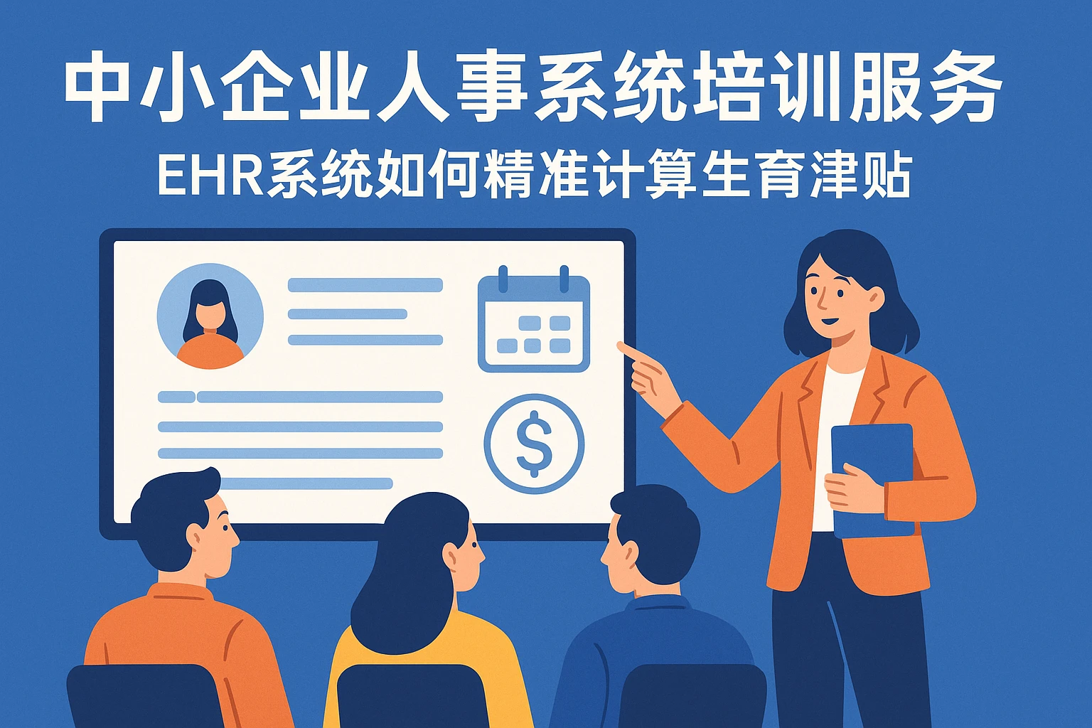 中小企业人事系统培训服务:EHR系统如何精准计算生育津贴