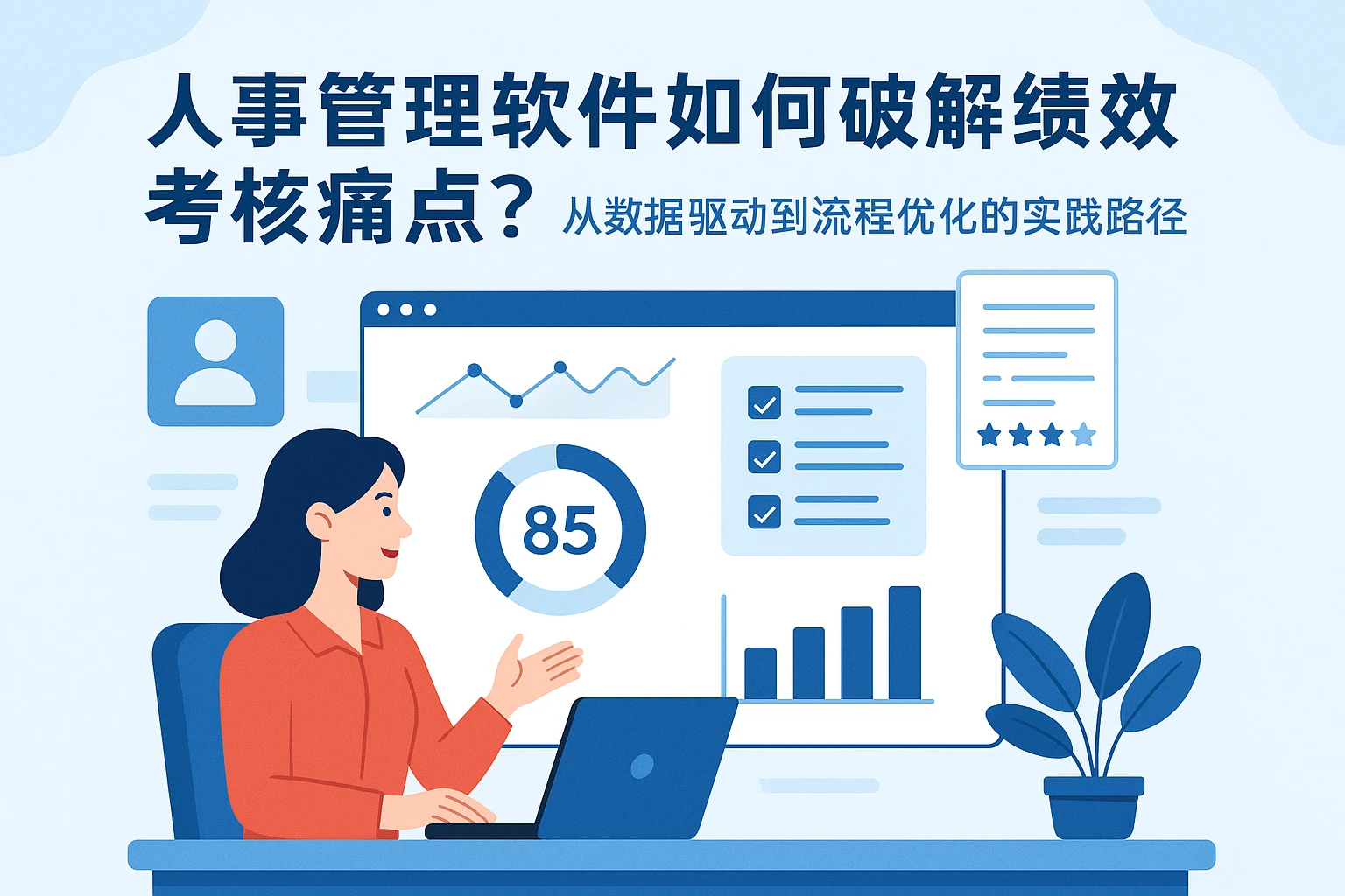 人事管理软件如何破解绩效考核痛点？从数据驱动到流程优化的实践路径