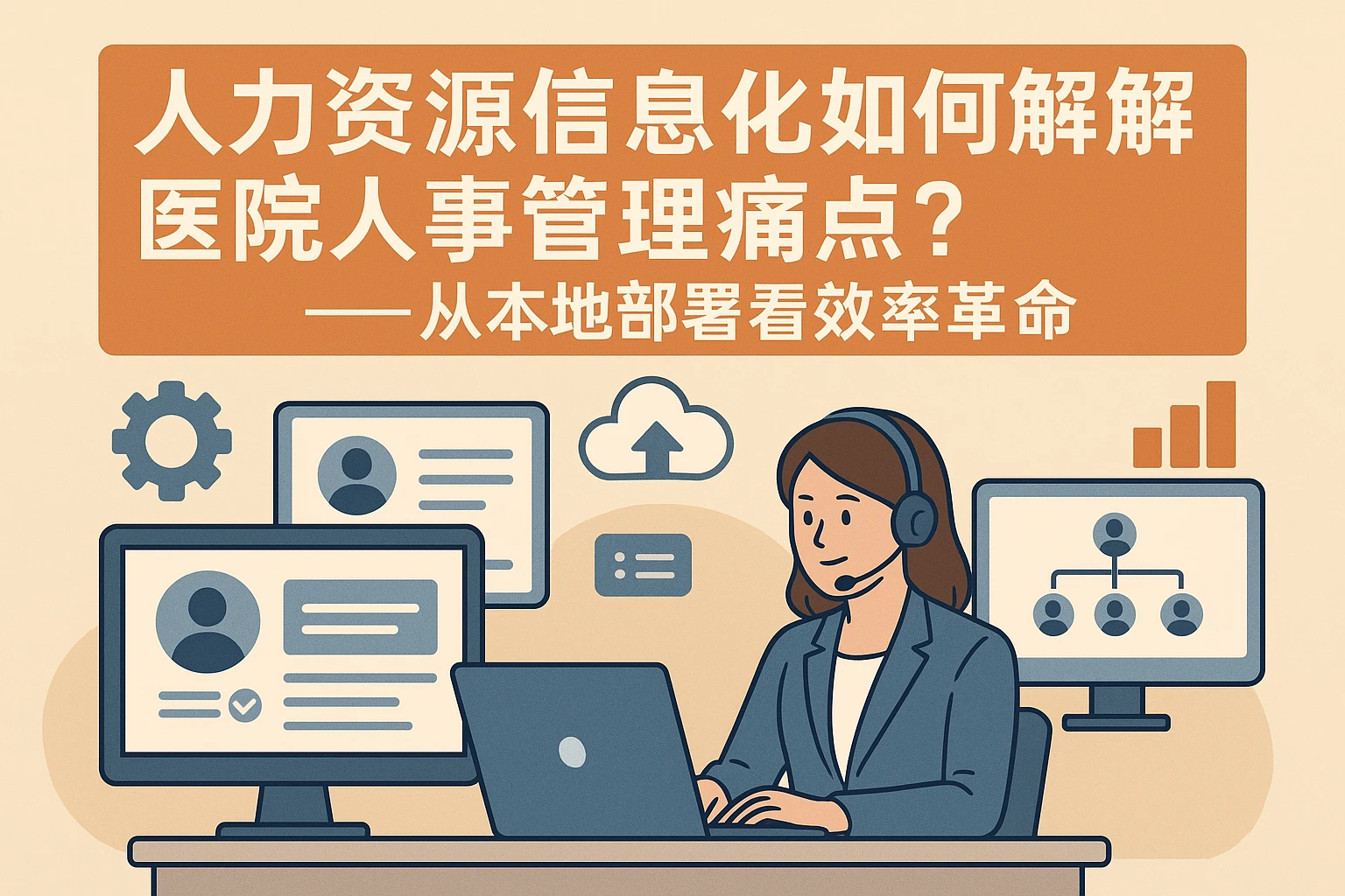 人力资源信息化系统如何破解医院人事管理痛点？——从本地部署看效率革命