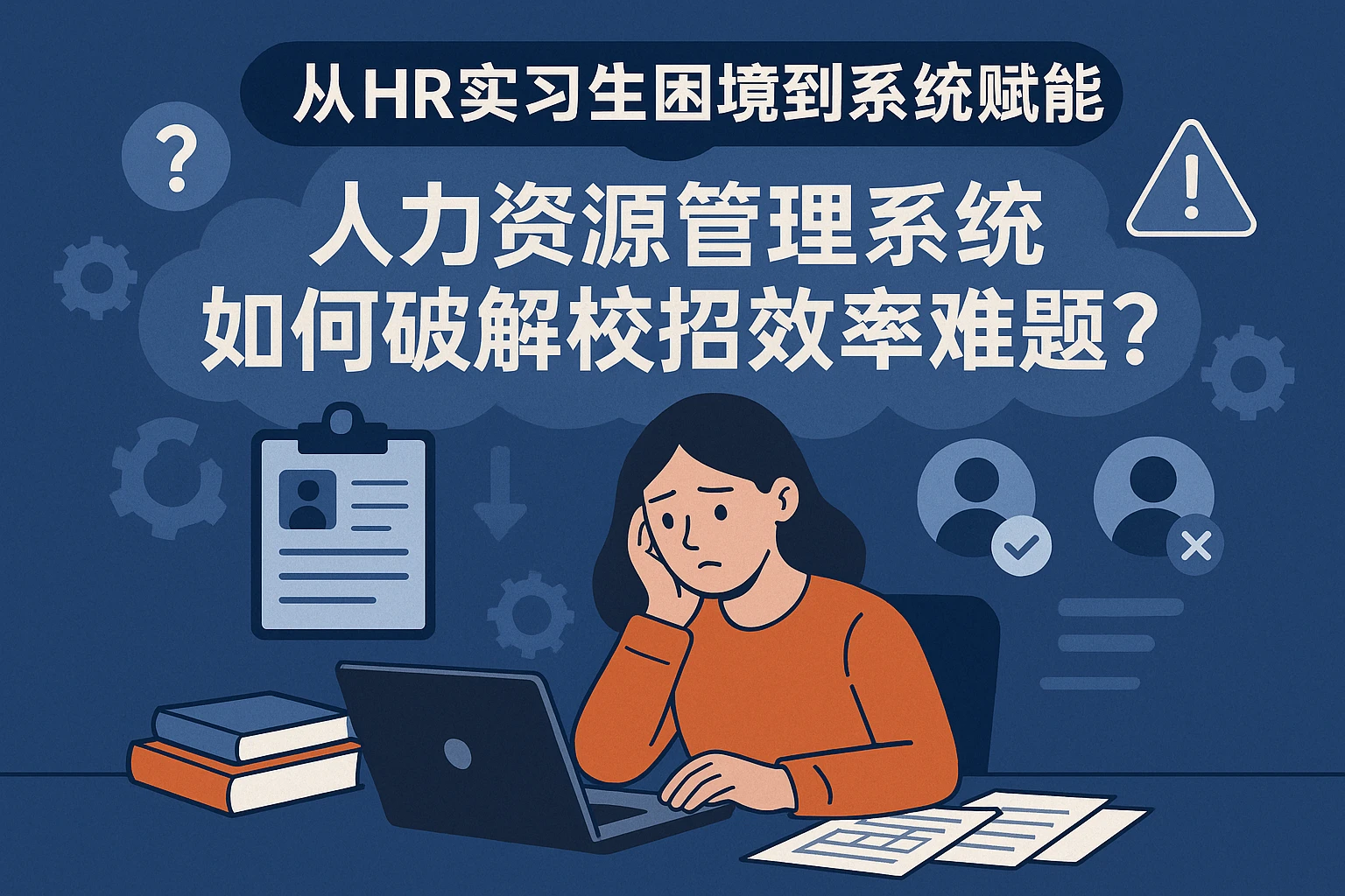 从HR实习生困境到系统赋能:人力资源管理系统如何破解校招效率难题?