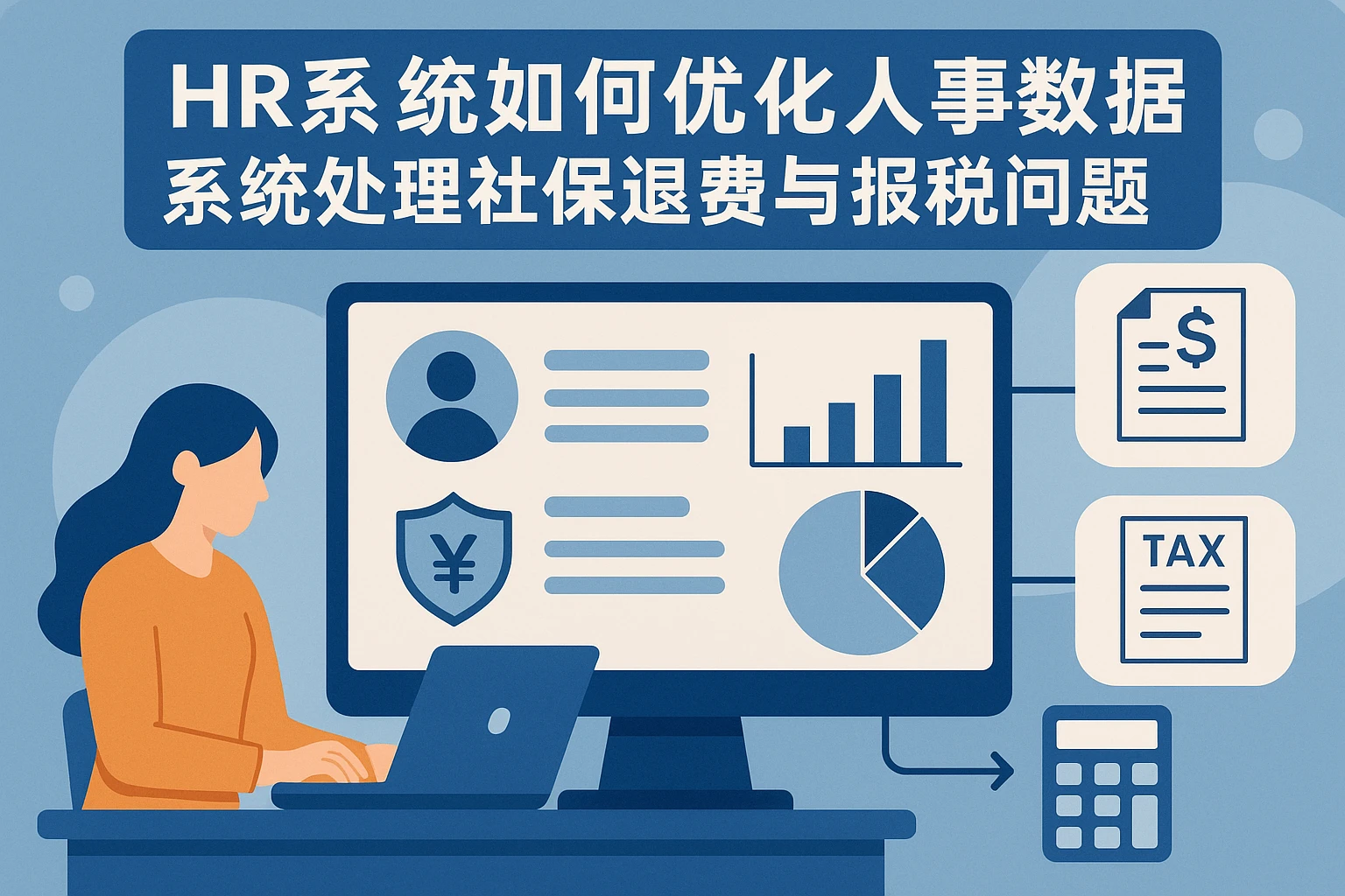 HR系统如何优化人事大数据系统处理社保退费与报税问题