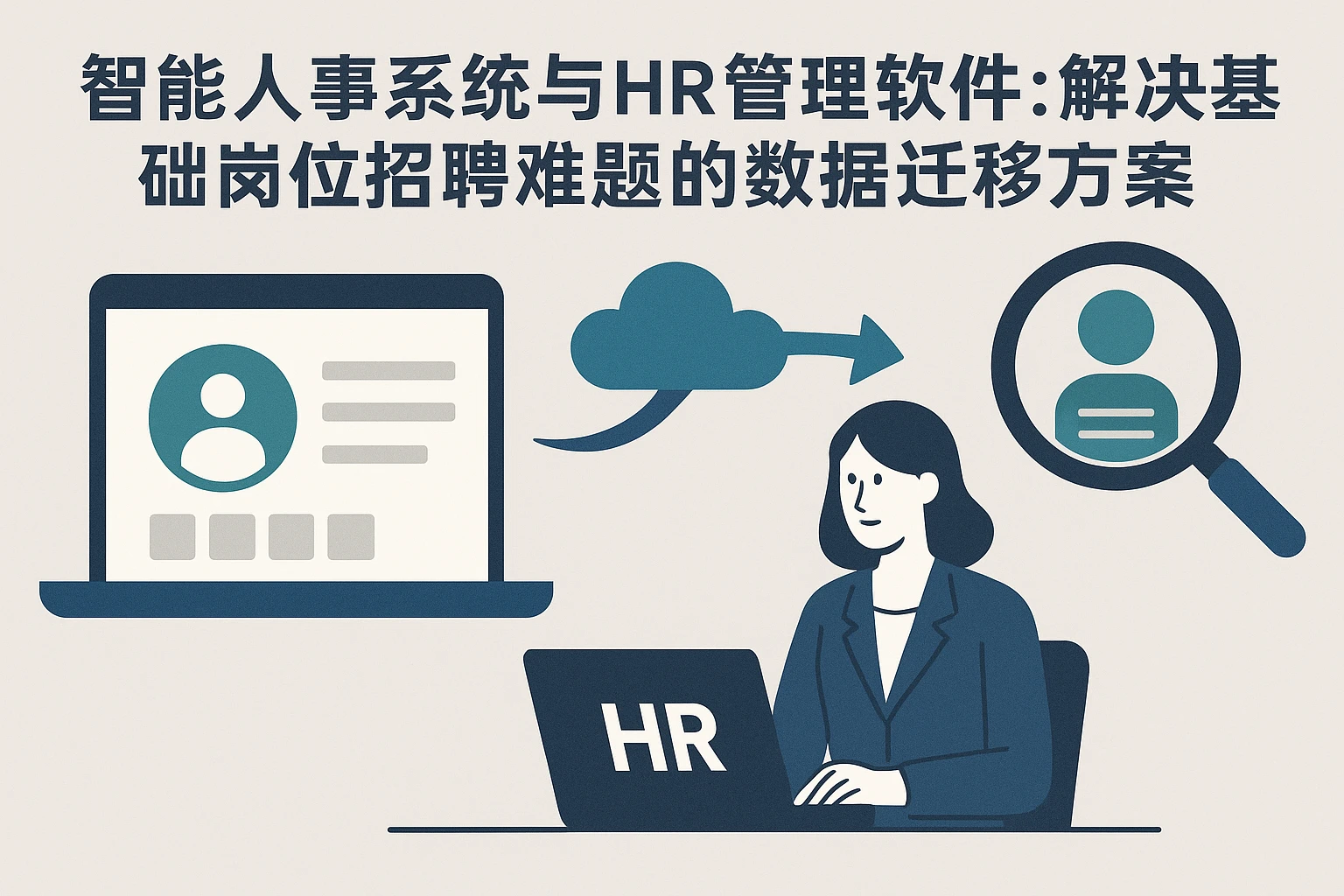 智能人事系统与HR管理软件：解决基础岗位招聘难题的数据迁移方案