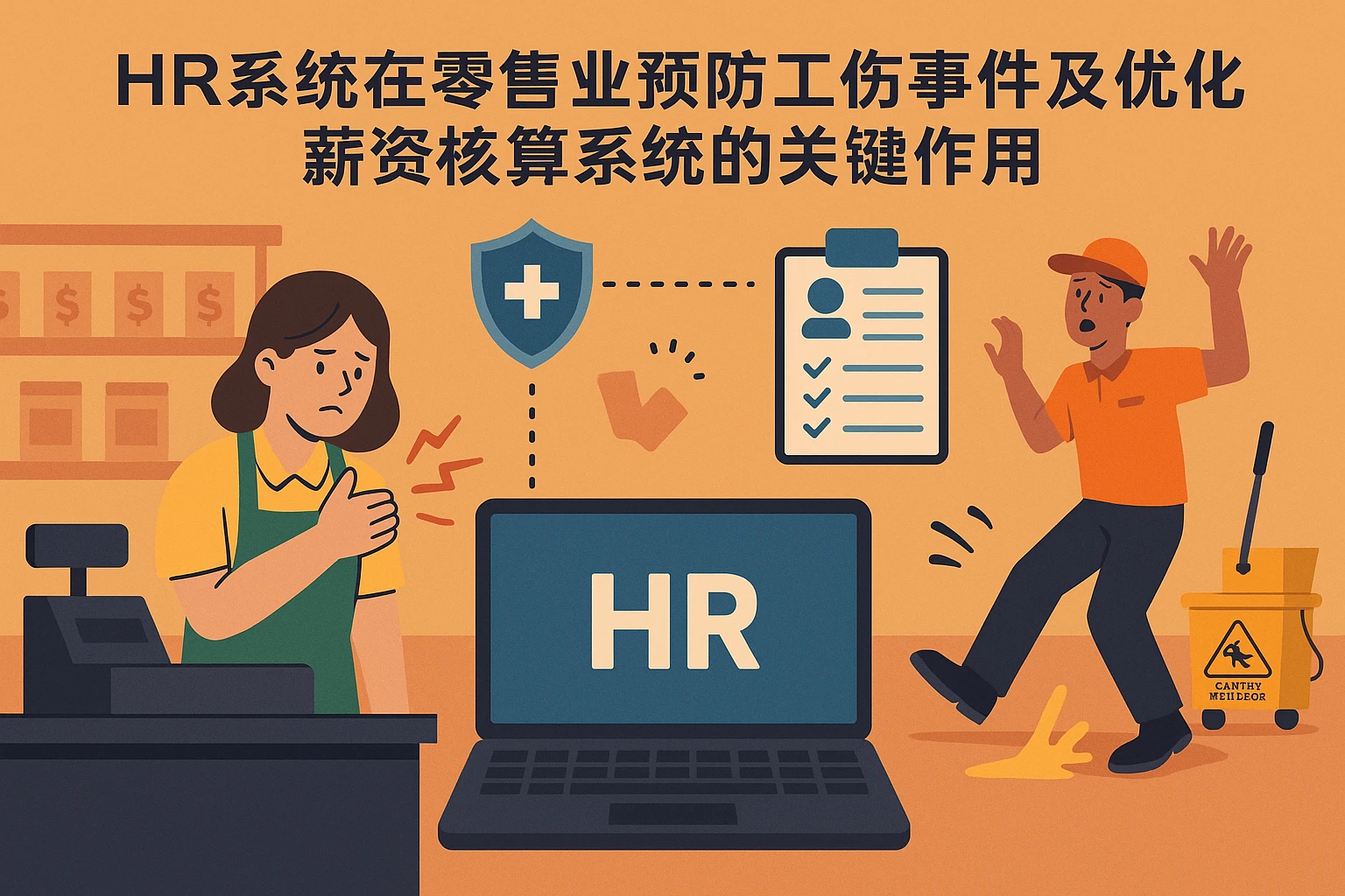 HR系统在零售业预防工伤事件及优化薪资核算系统的关键作用