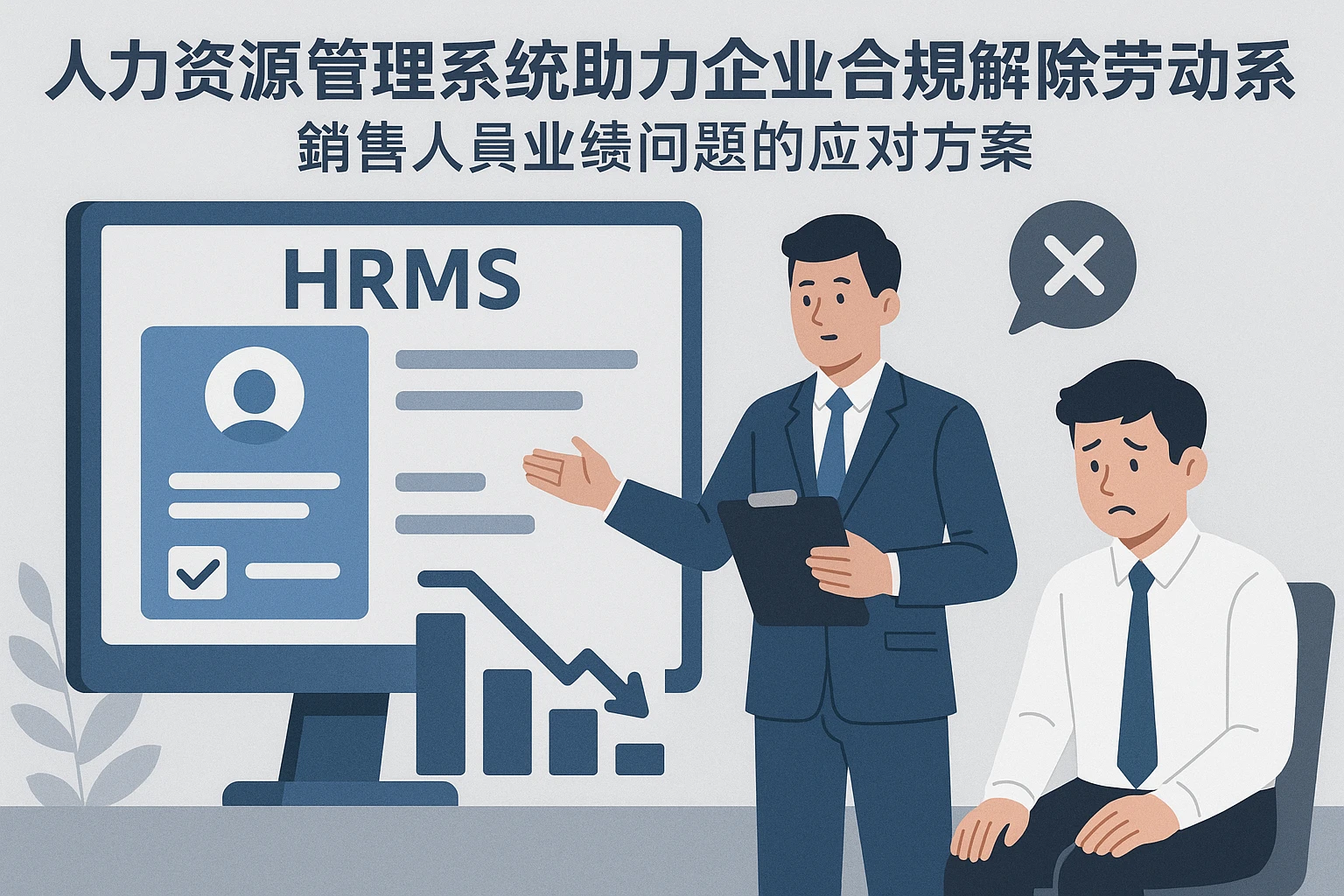 人力资源管理系统助力企业合规解除劳动关系：销售人员业绩问题的应对方案