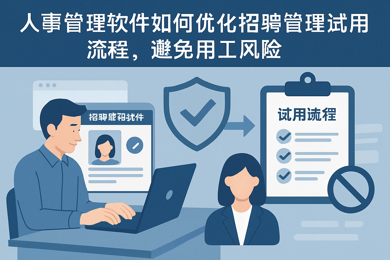 人事管理软件如何优化招聘管理软件试用流程,避免用工风险