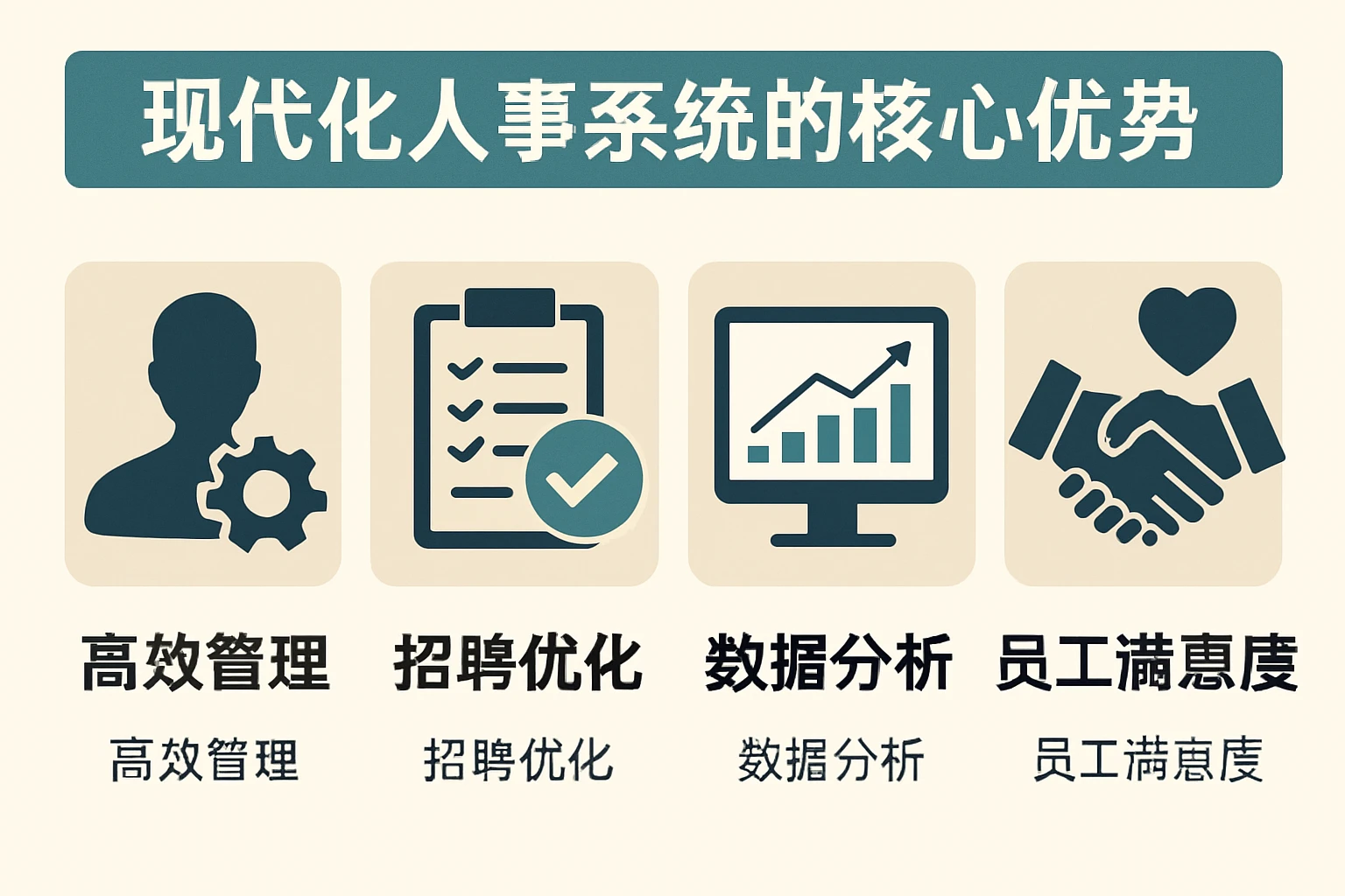 现代化人事系统的核心优势
